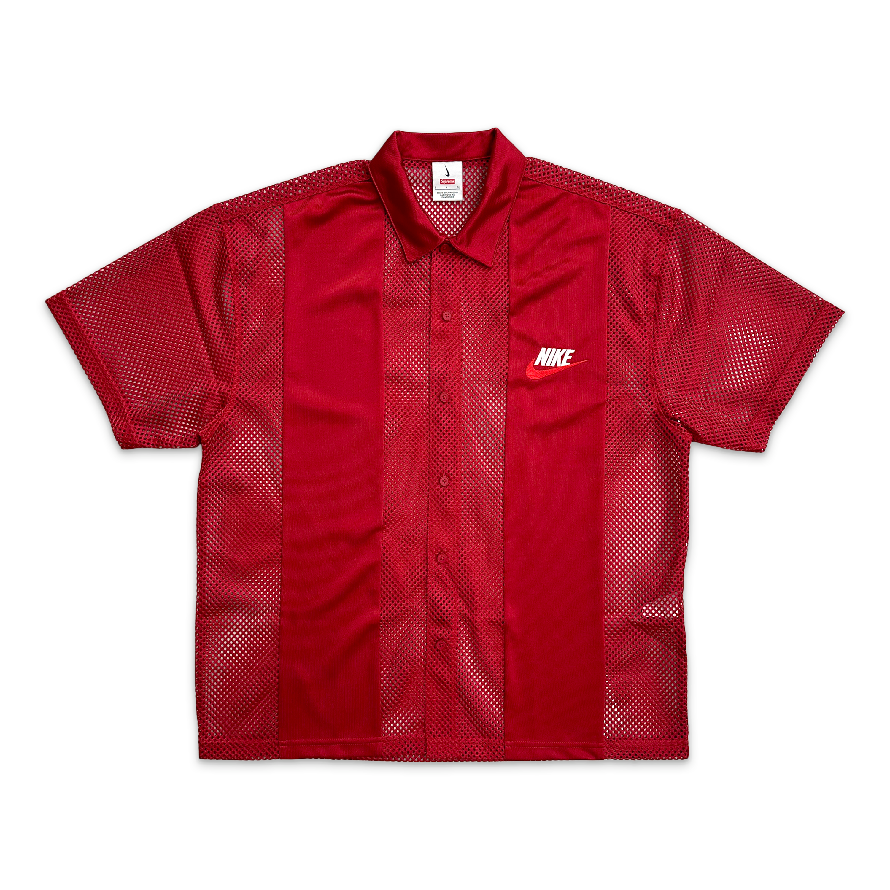 Supreme, x Nike Mesh S/S Shirt SS24 "Red"