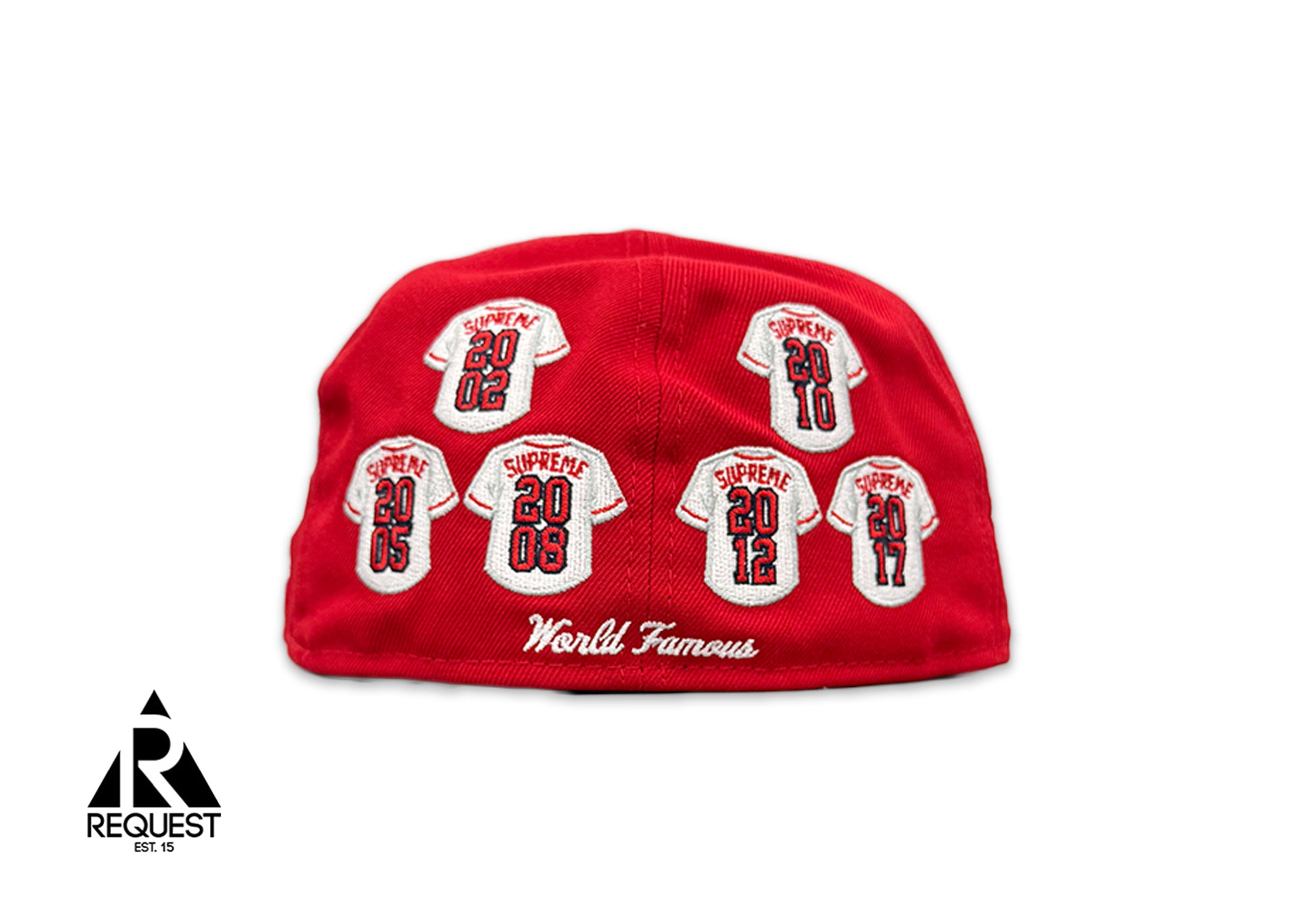 Supreme, Jerseys New Era Fitted "Red"