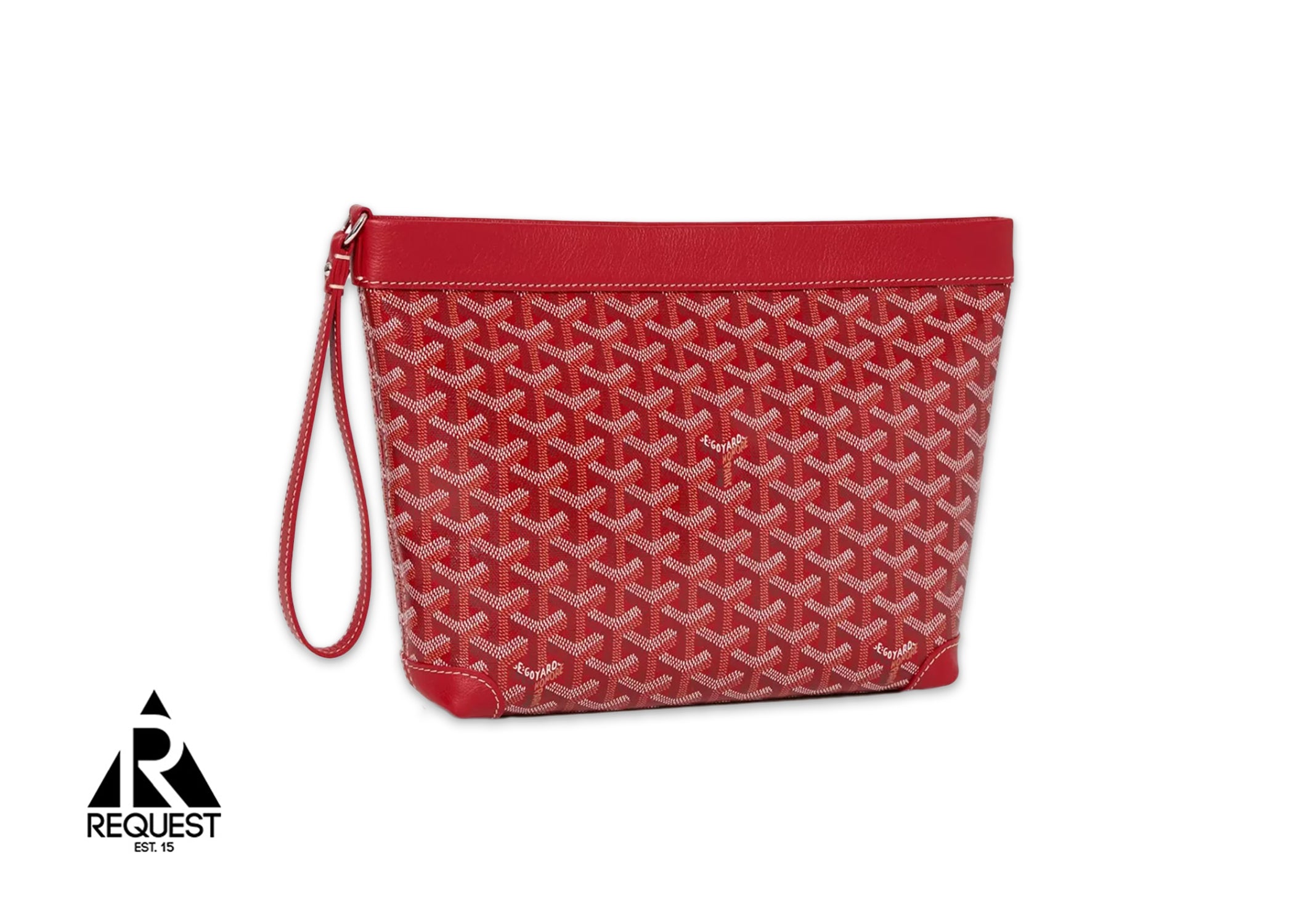 Goyard Conti Pouch "Red"