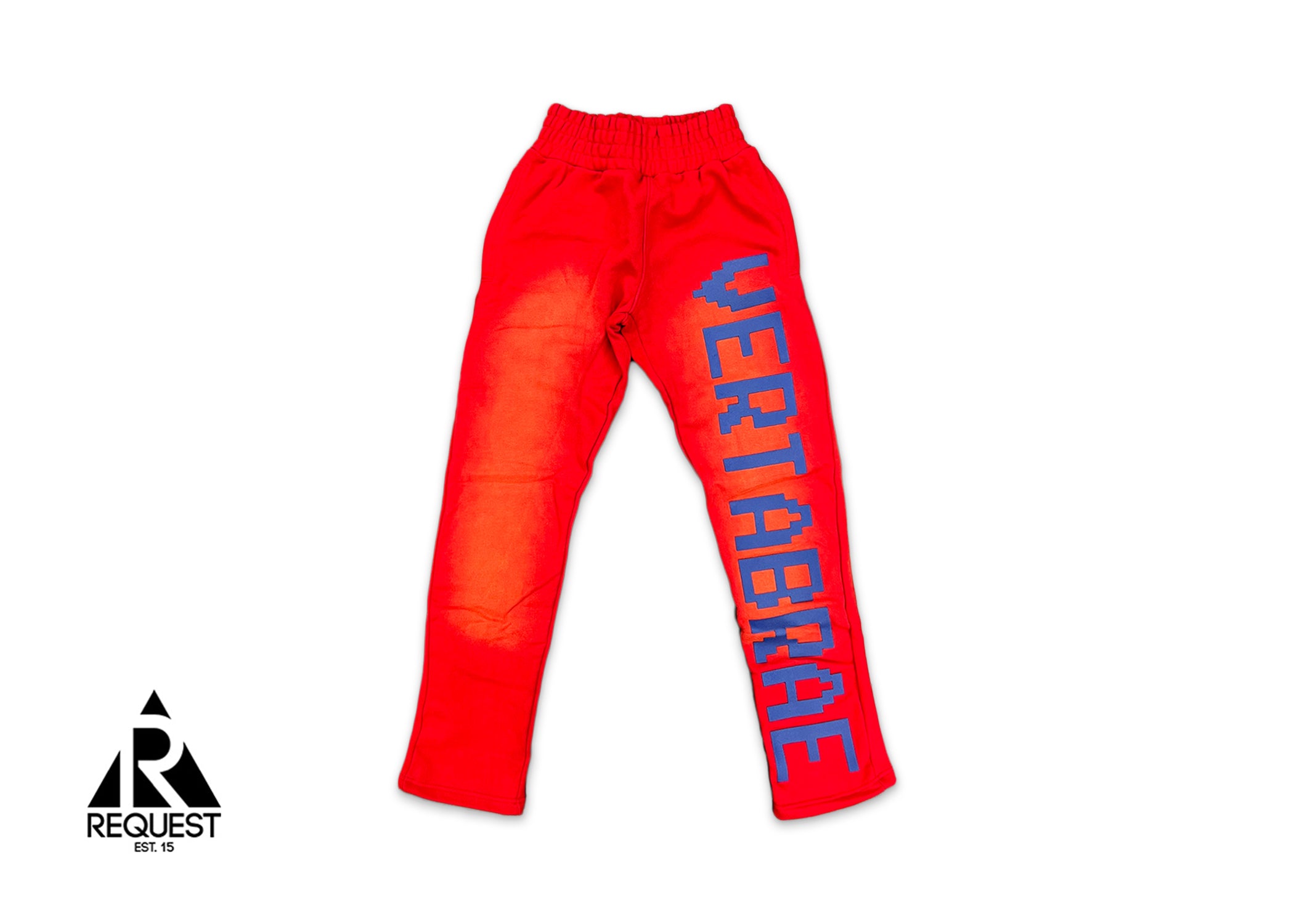 Vertabrae Sweatpants "Washed Red/Navy"