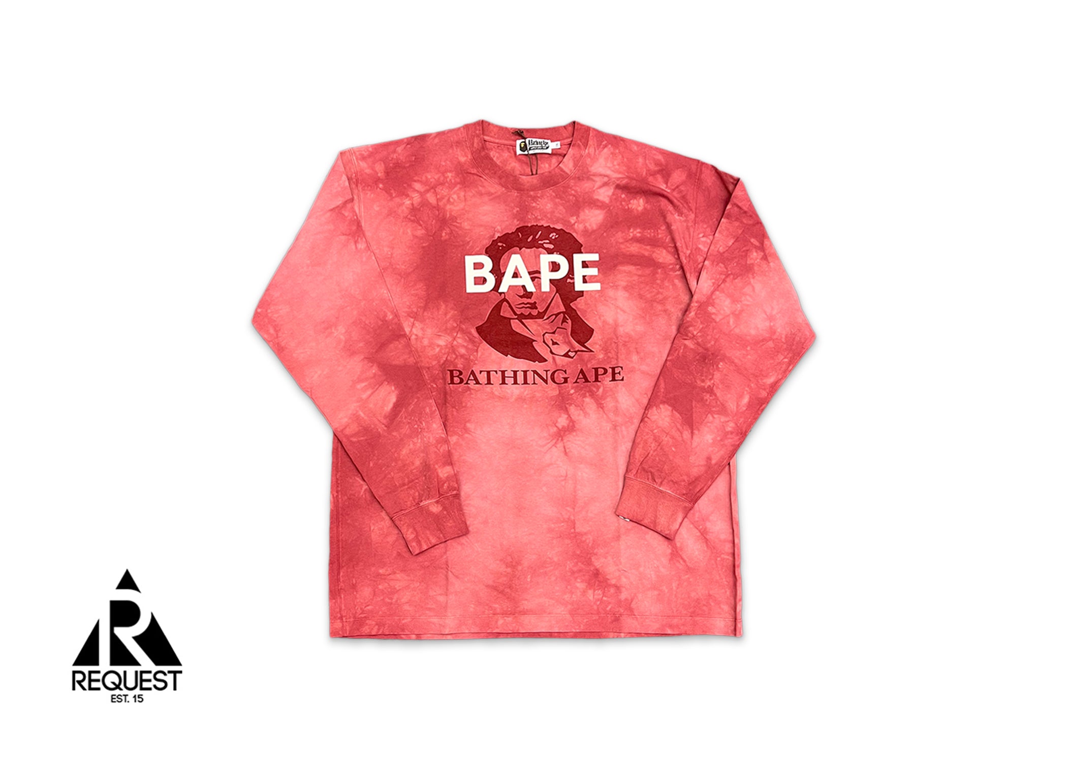 A Bathing Ape BAPE Beethoven L/S Tee “Red”