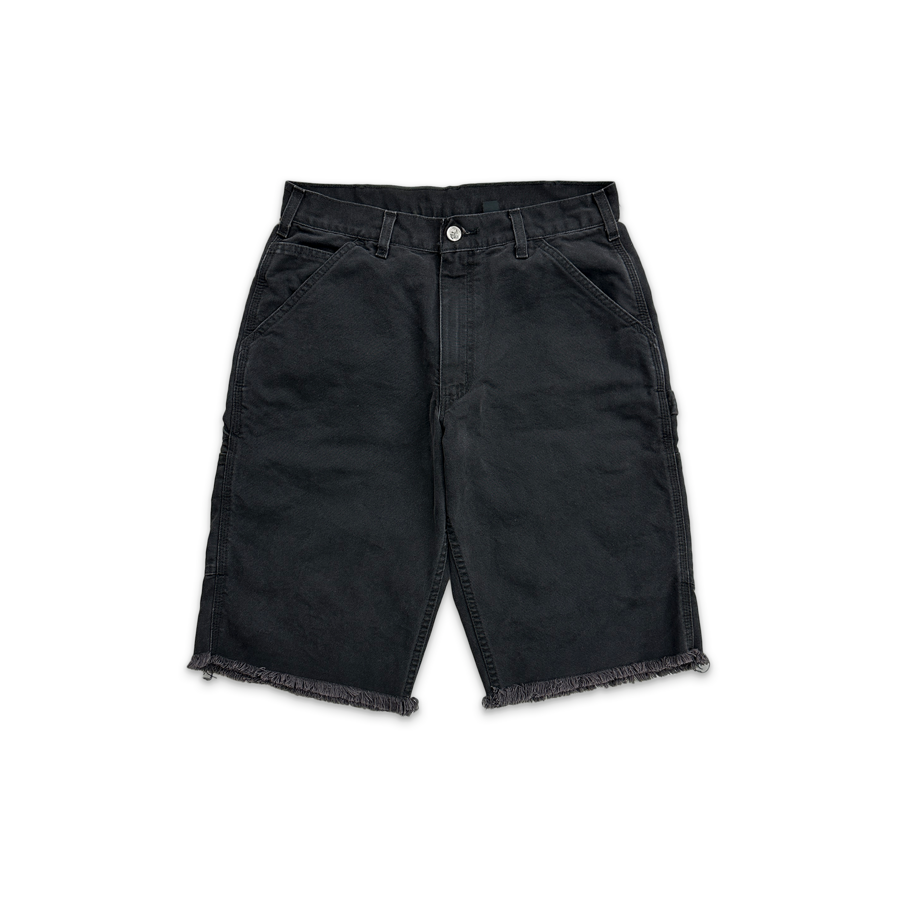 Warren Lotas, Reaper Denim Shorts "Stonewash/Bleach Black"