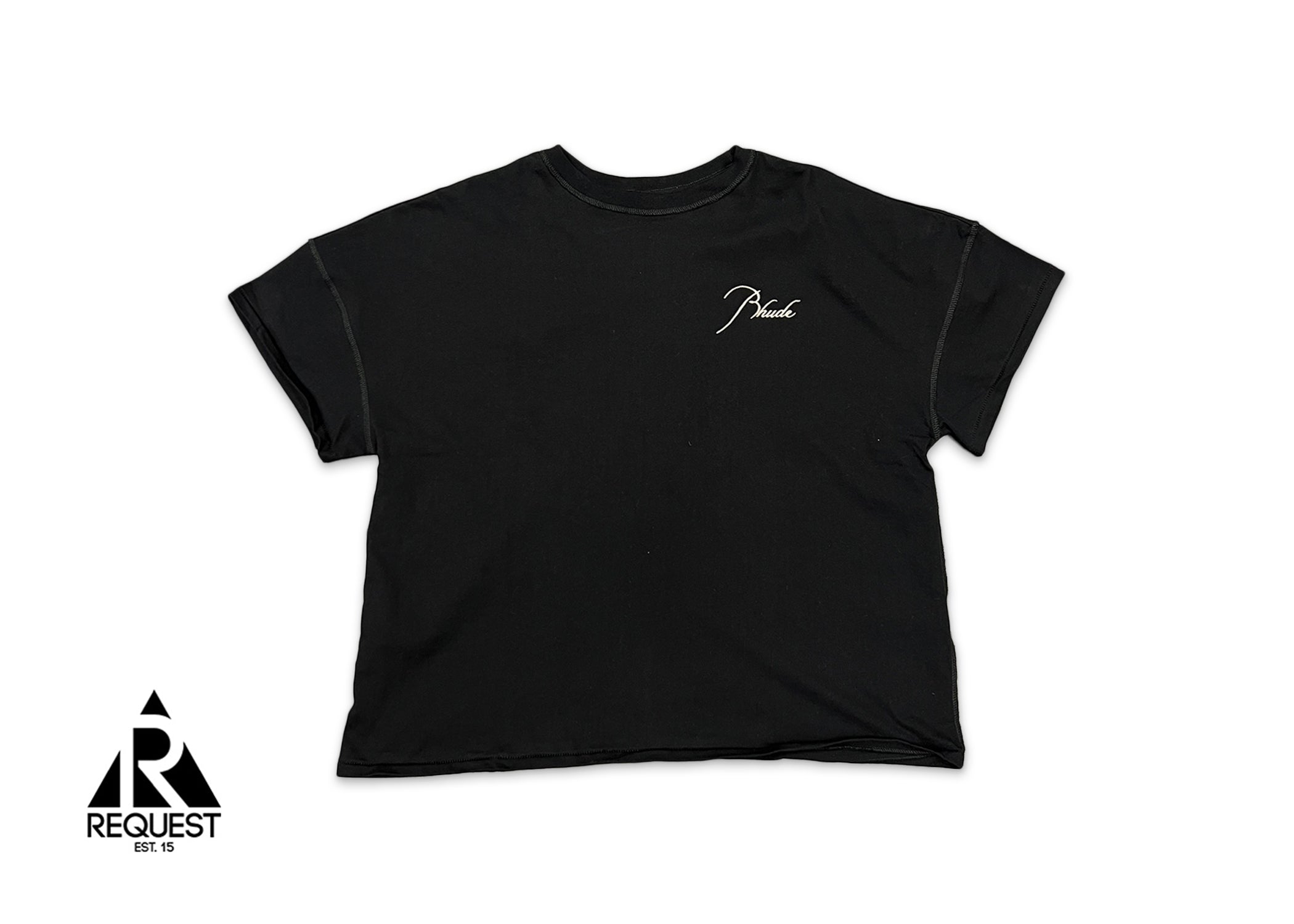 Rhude Reverse Tee “Black”