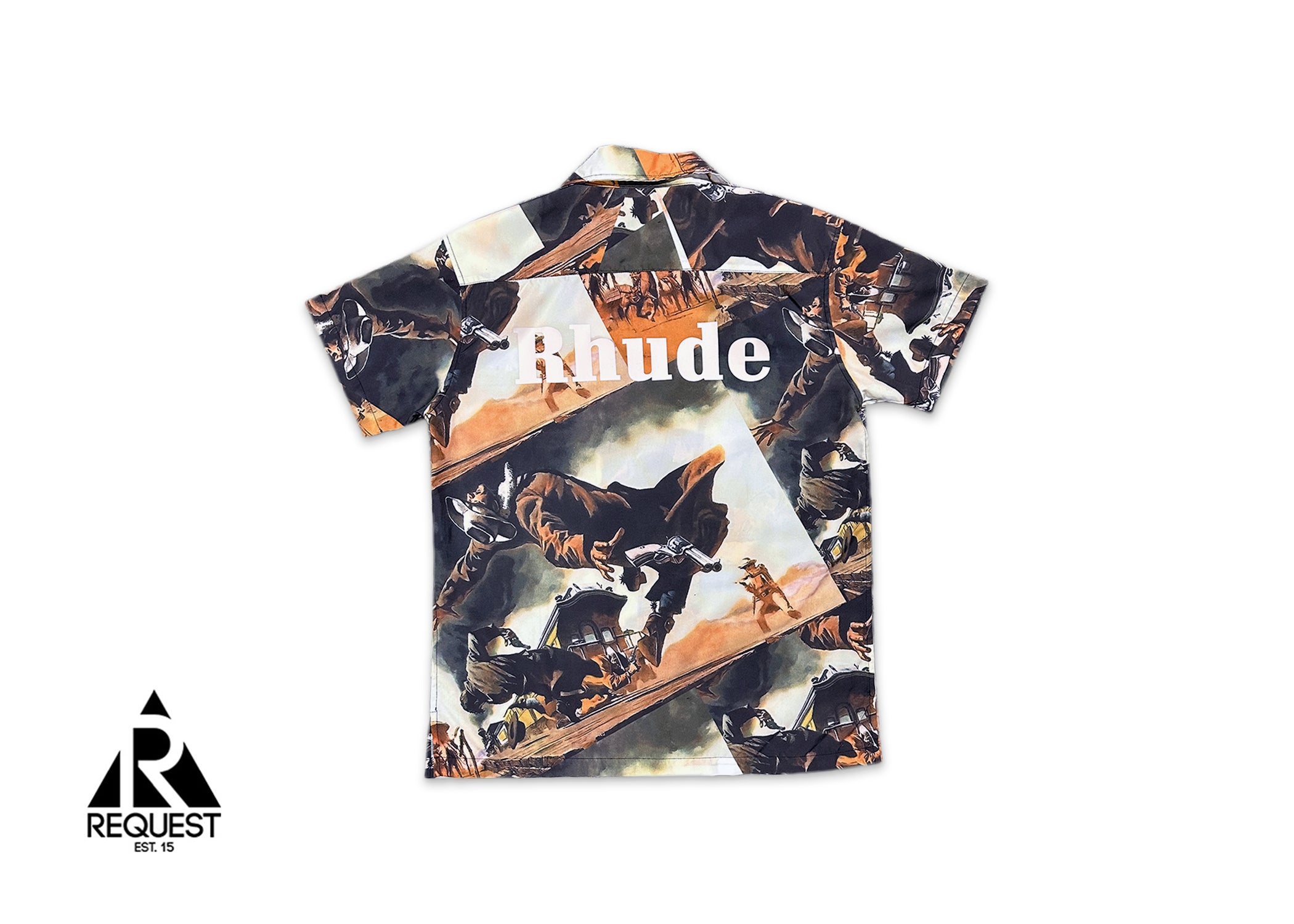 Rhude, Gunslinger Button Down Shirt “Multicolor"