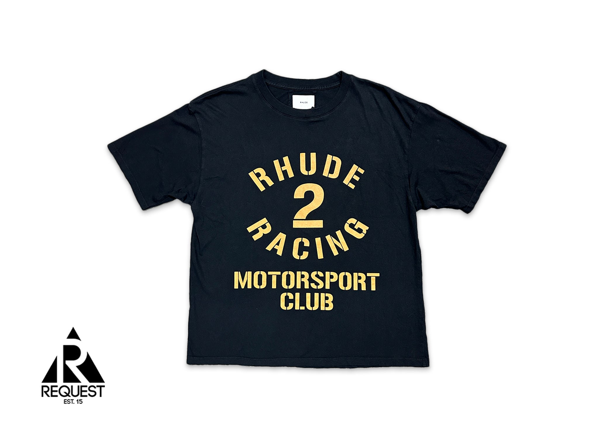 Rhude, Desperado Motorsport Tee “Vintage Black”