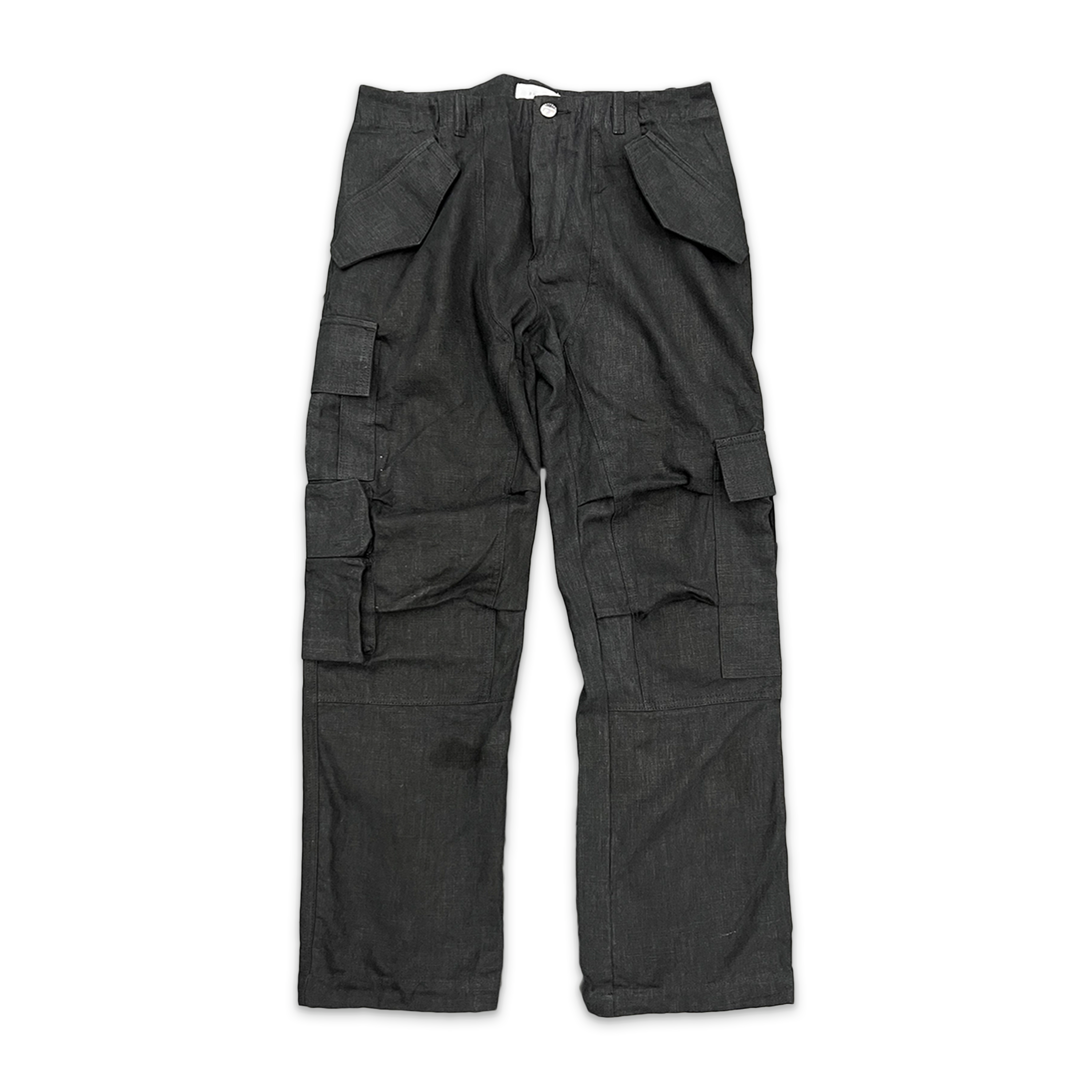 Linen Cargos "Black"