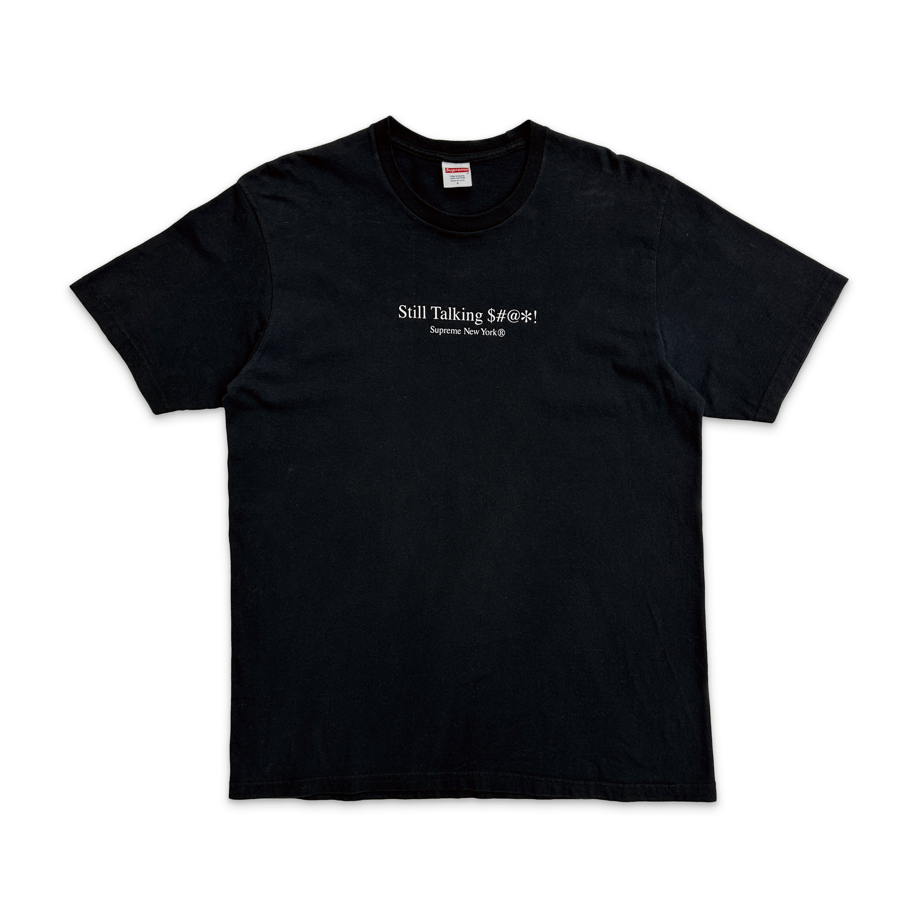 Supreme, Still Talking Tee SS22 "Black"