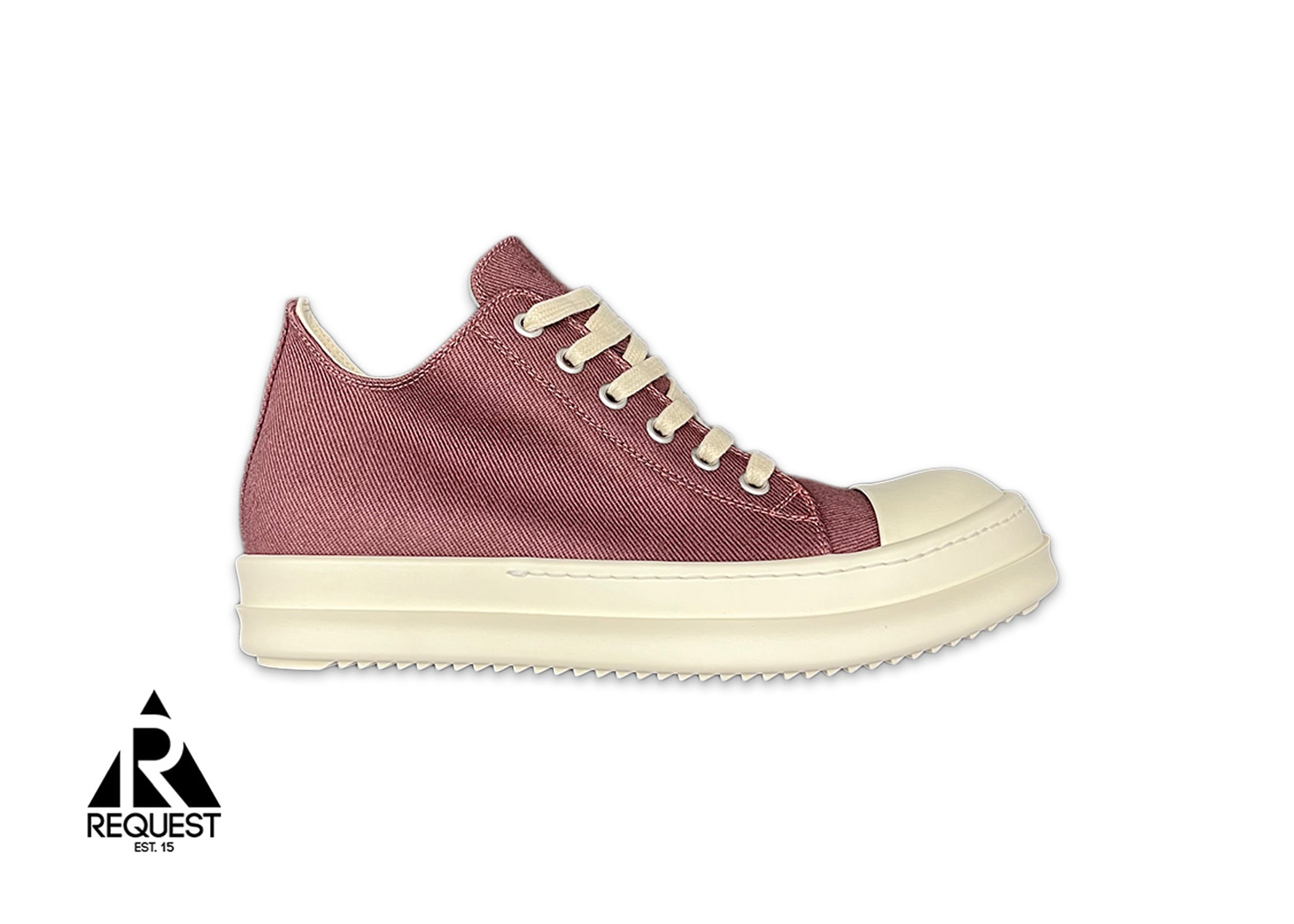 Rick Owens DRKSHDW, Ramones Low "Mauve Milk" (W)