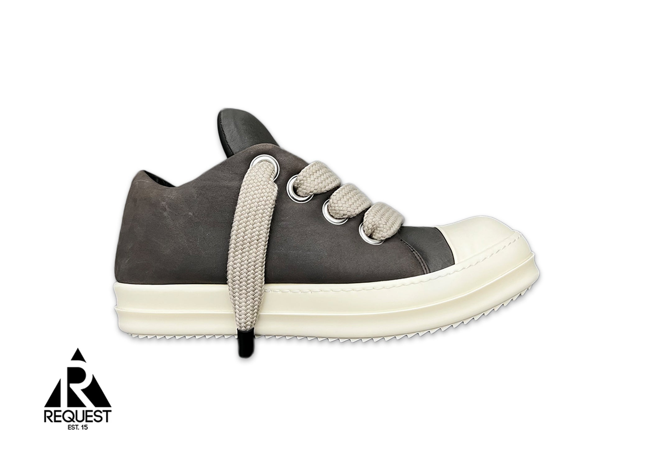 Rick Owens, Porterville Runway Jumbo Lace Padded Low "Dark Dust Milk"