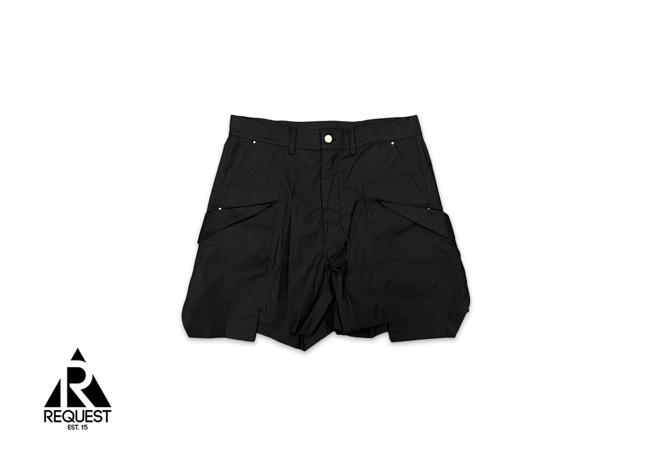 Rick Owens, Lido Stefan Cargo Shorts "Black"