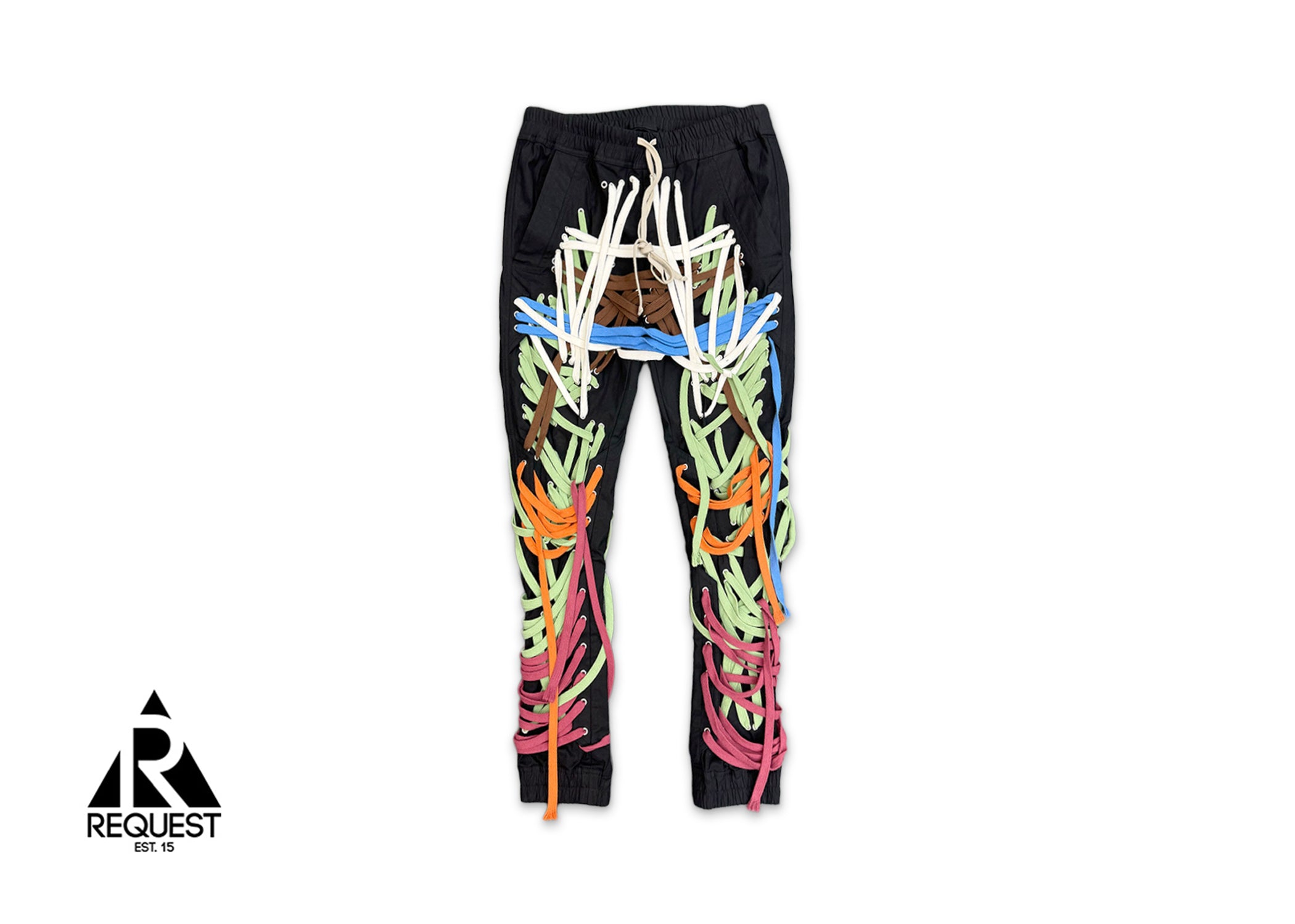 Rick Owens, Tecuatl Megalaced Cargo Jog Pants "Multicolor"