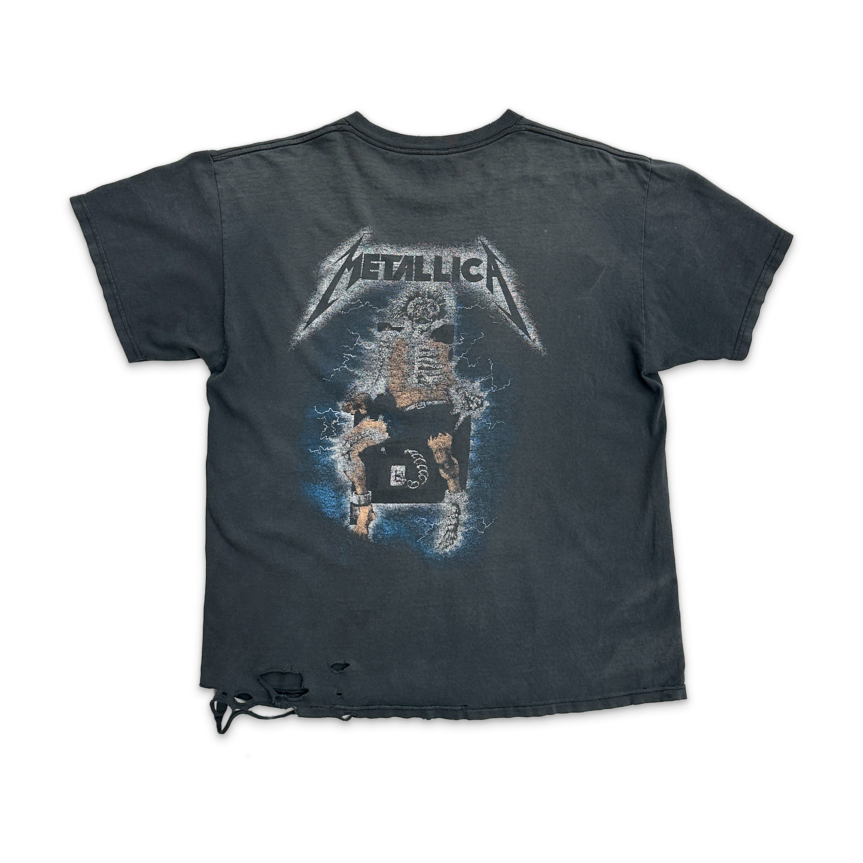 Metallica Ride The Lightning Vintage Tee "Black"