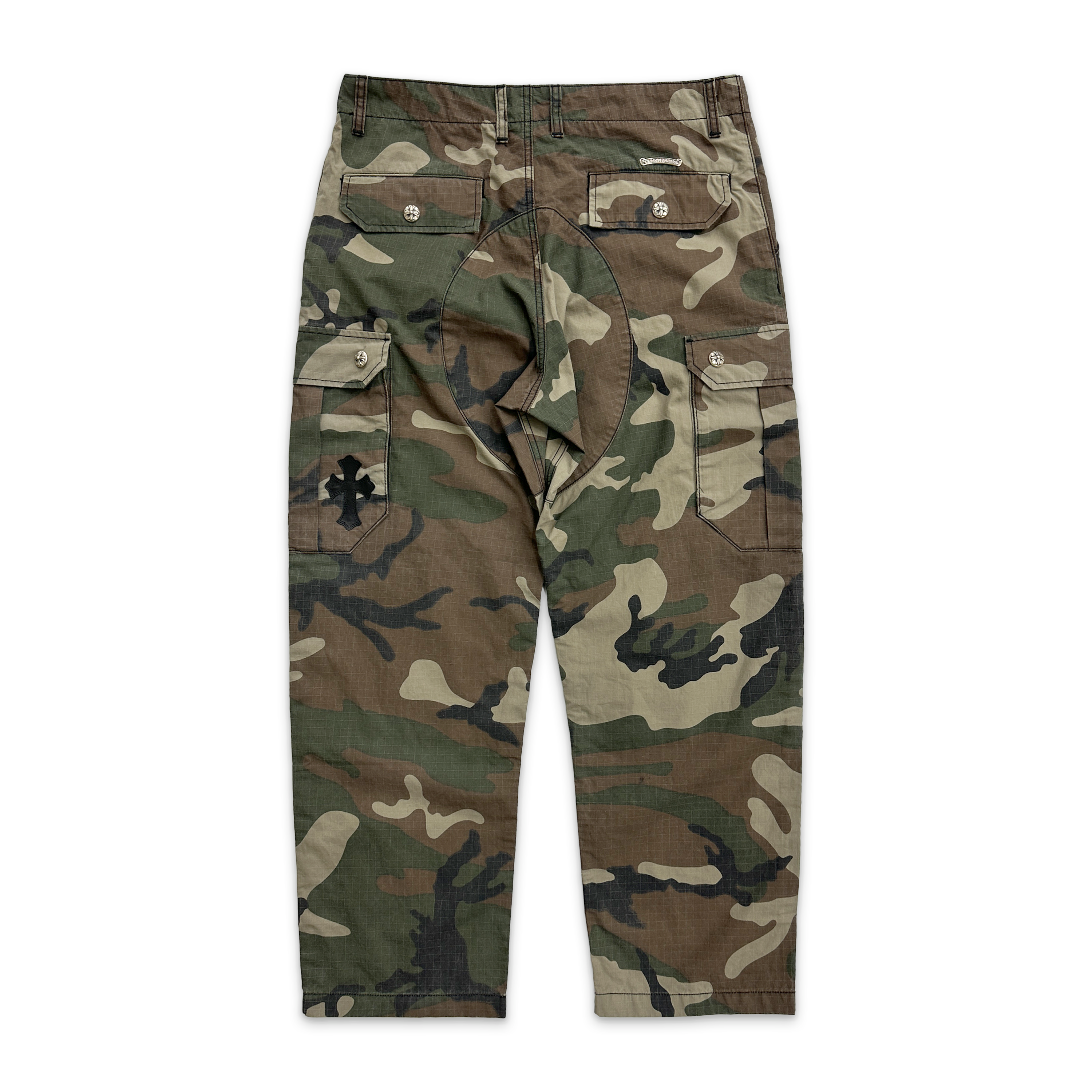 Chrome Hearts, Ripstop Cargo Pants w/ Cross "Camo"