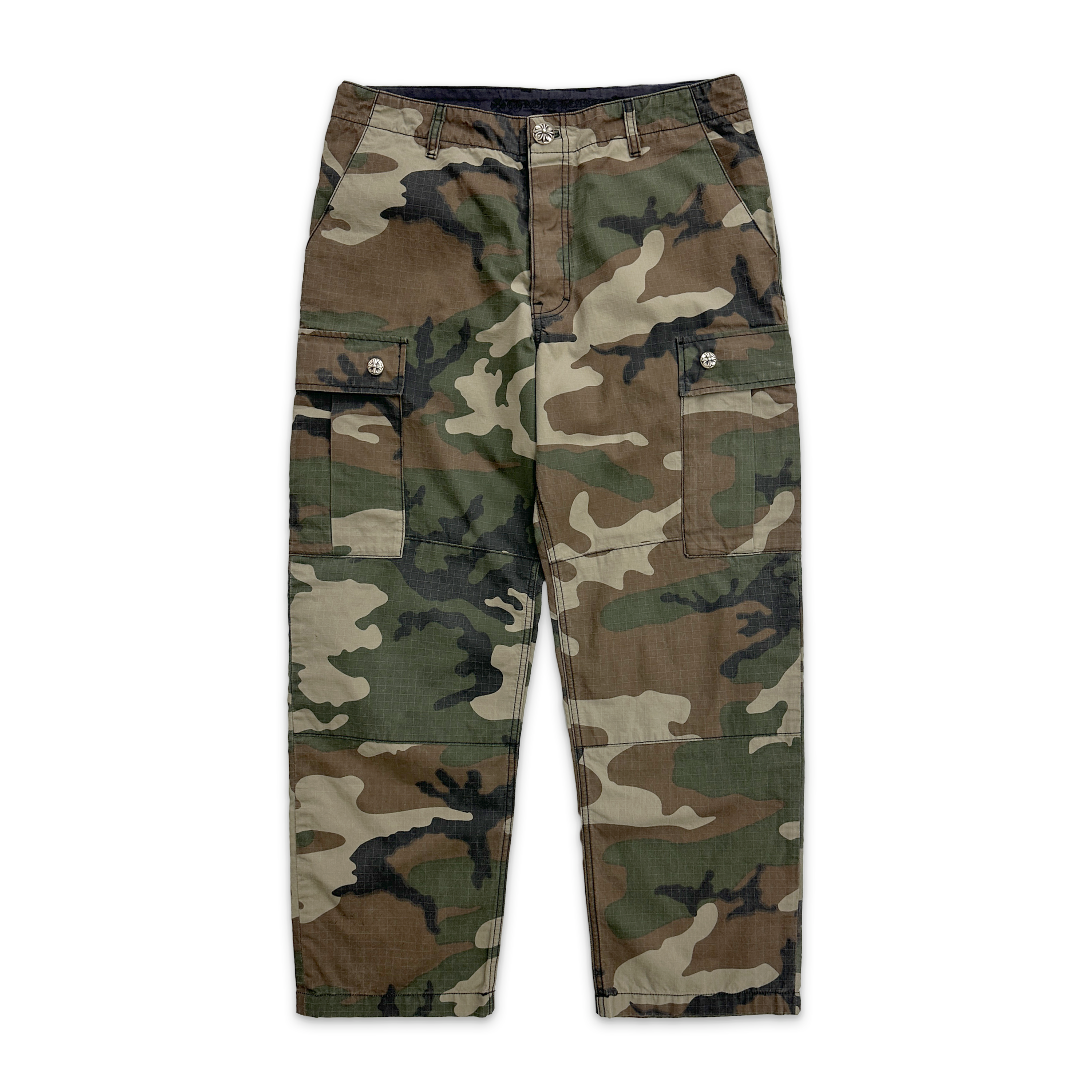 Chrome Hearts, Ripstop Cargo Pants w/ Cross "Camo"