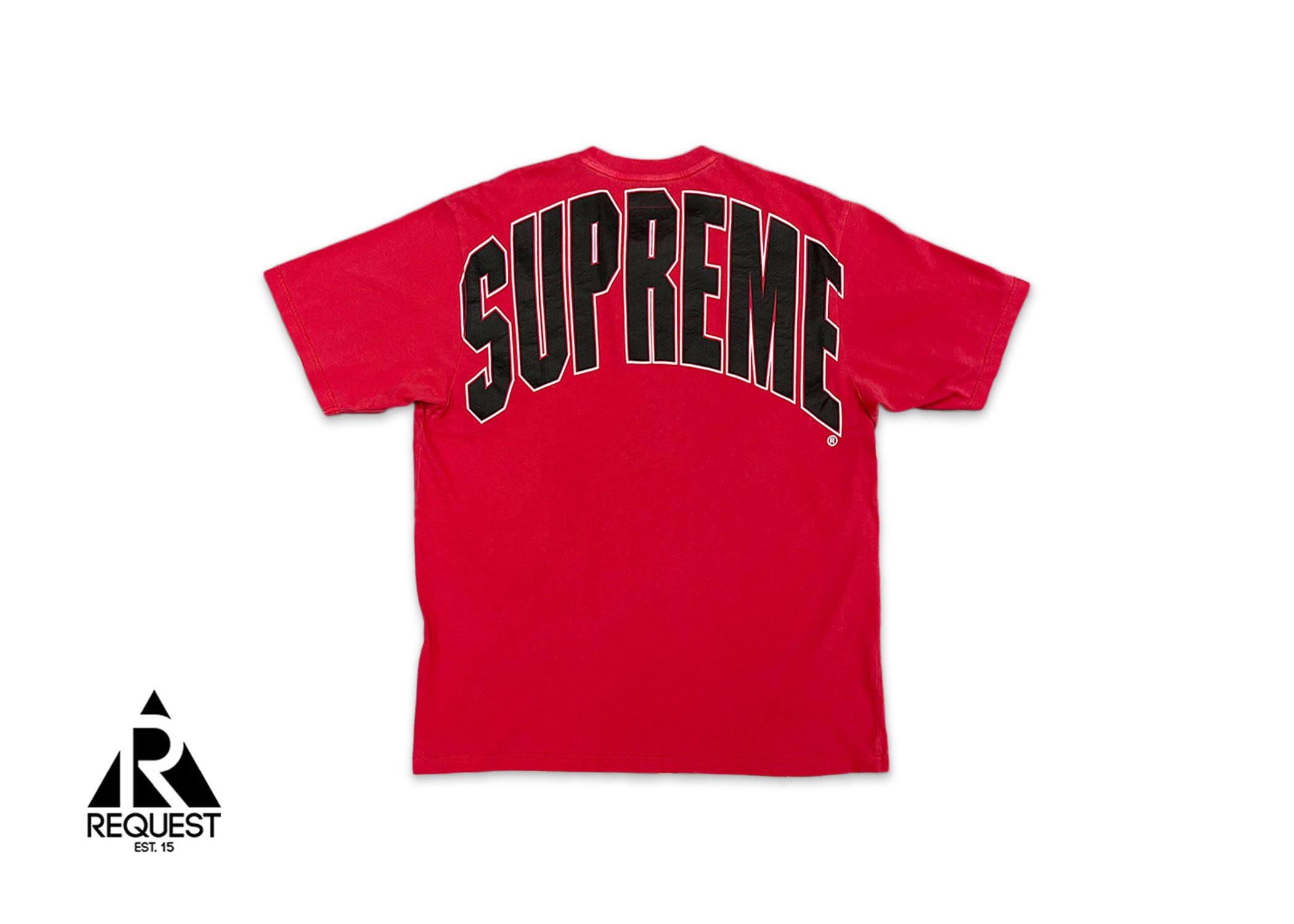 Supreme, Cracked Back Arc Tee "Red"