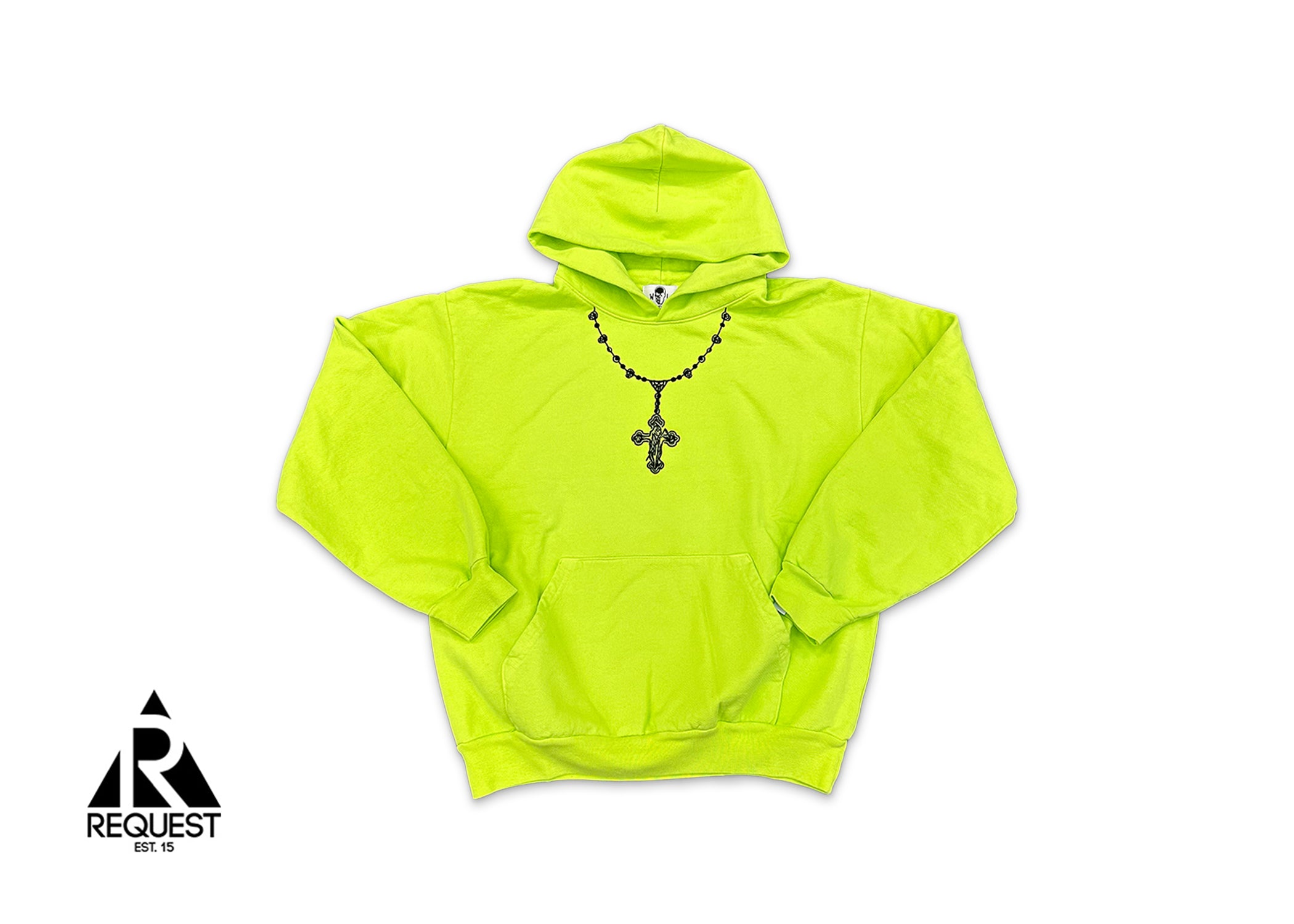 Warren Lotas The Rosary Hoodie "Lime Green"