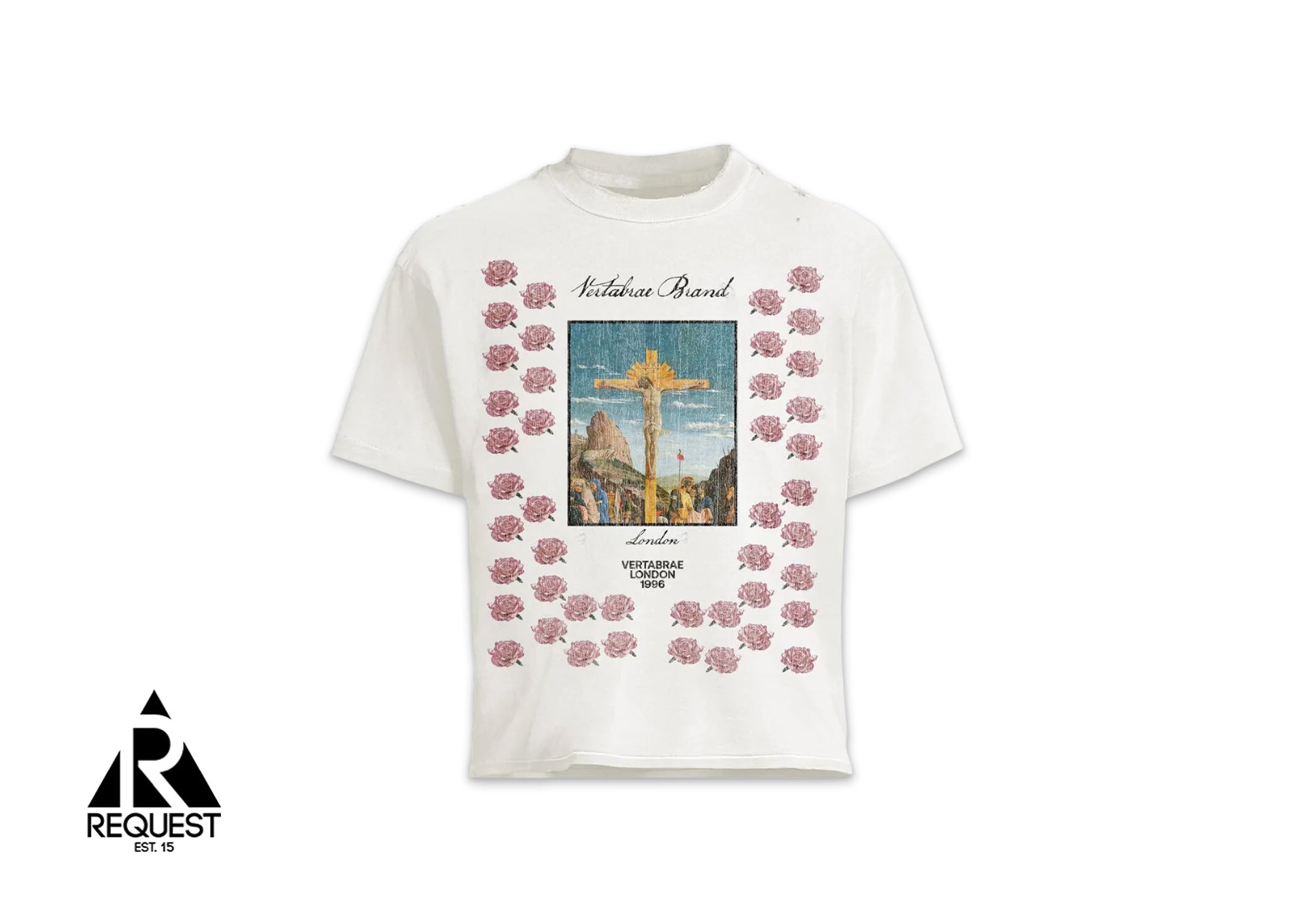 Vertabrae Roses Tee "Cream"