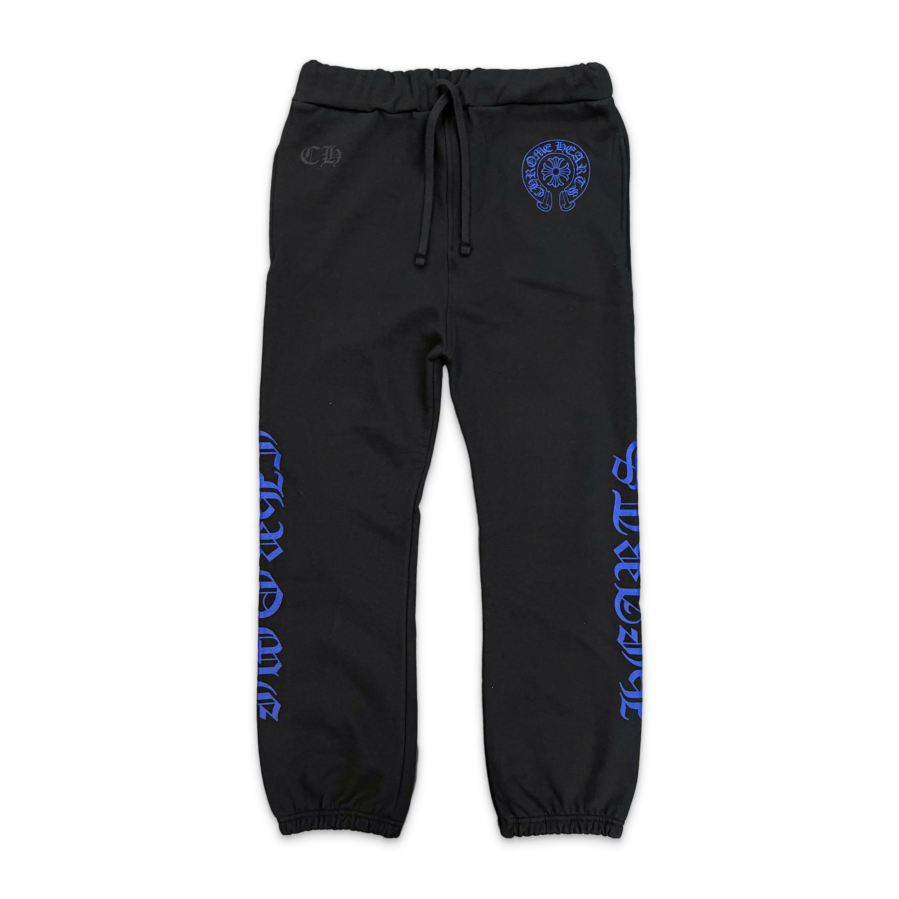 Horseshoe Logo Sweatpants "Black/Blue"