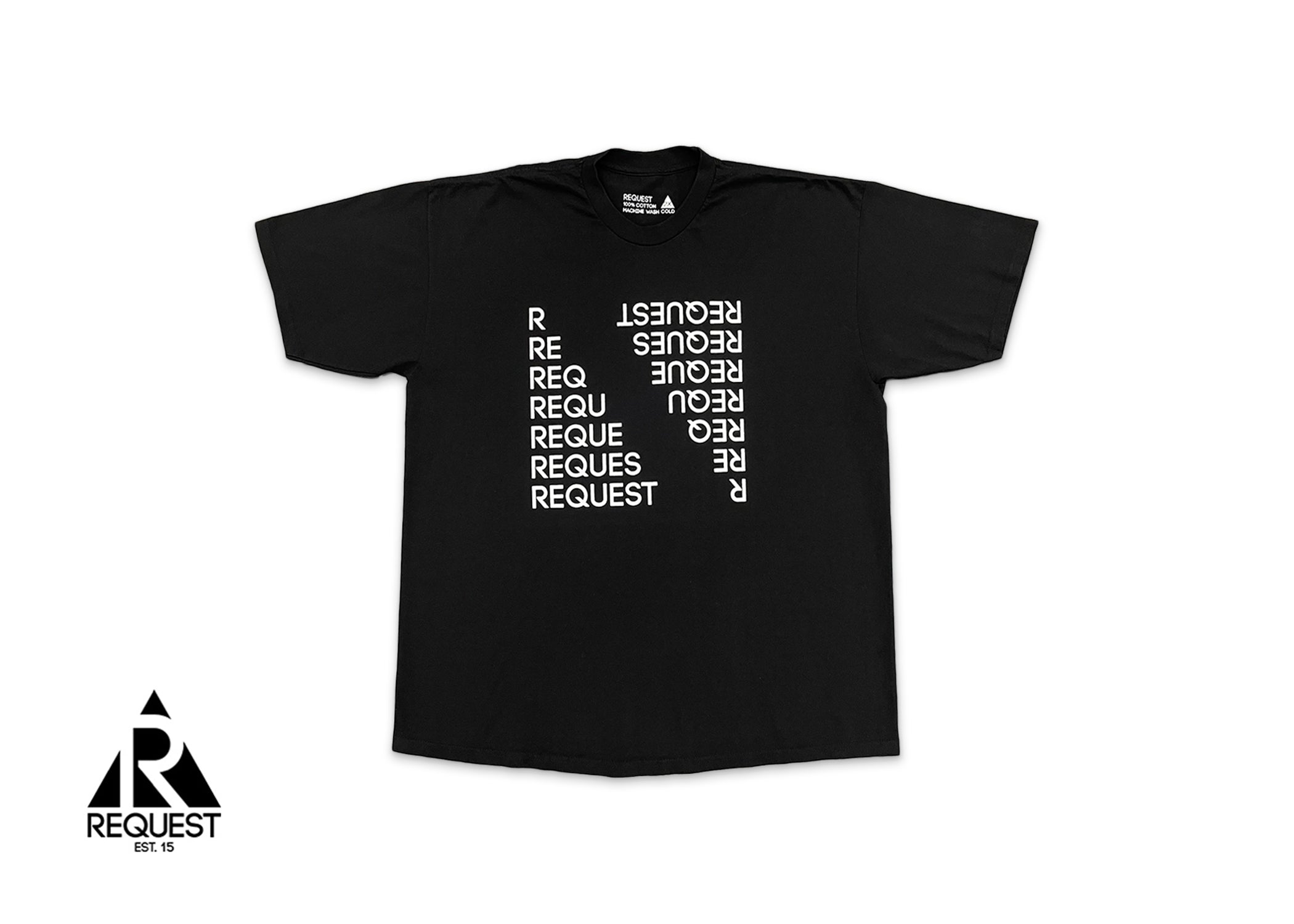 Request, Request Step Tee "Black"