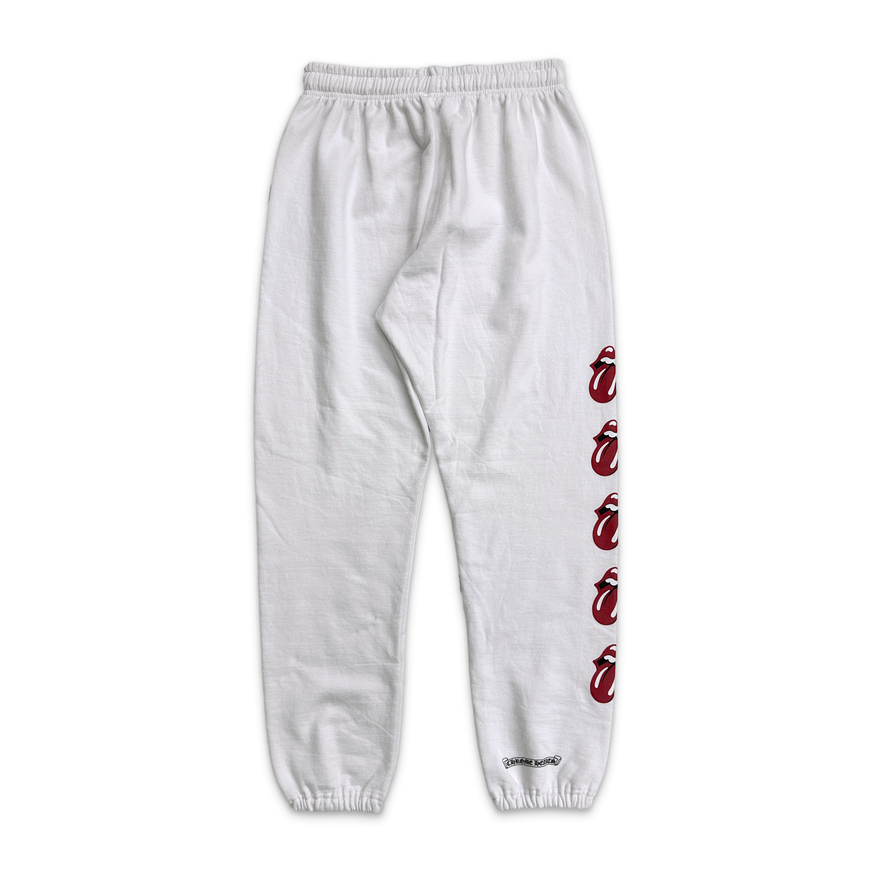 Rolling Stones Lips Sweatpants 2024 "White/Red"