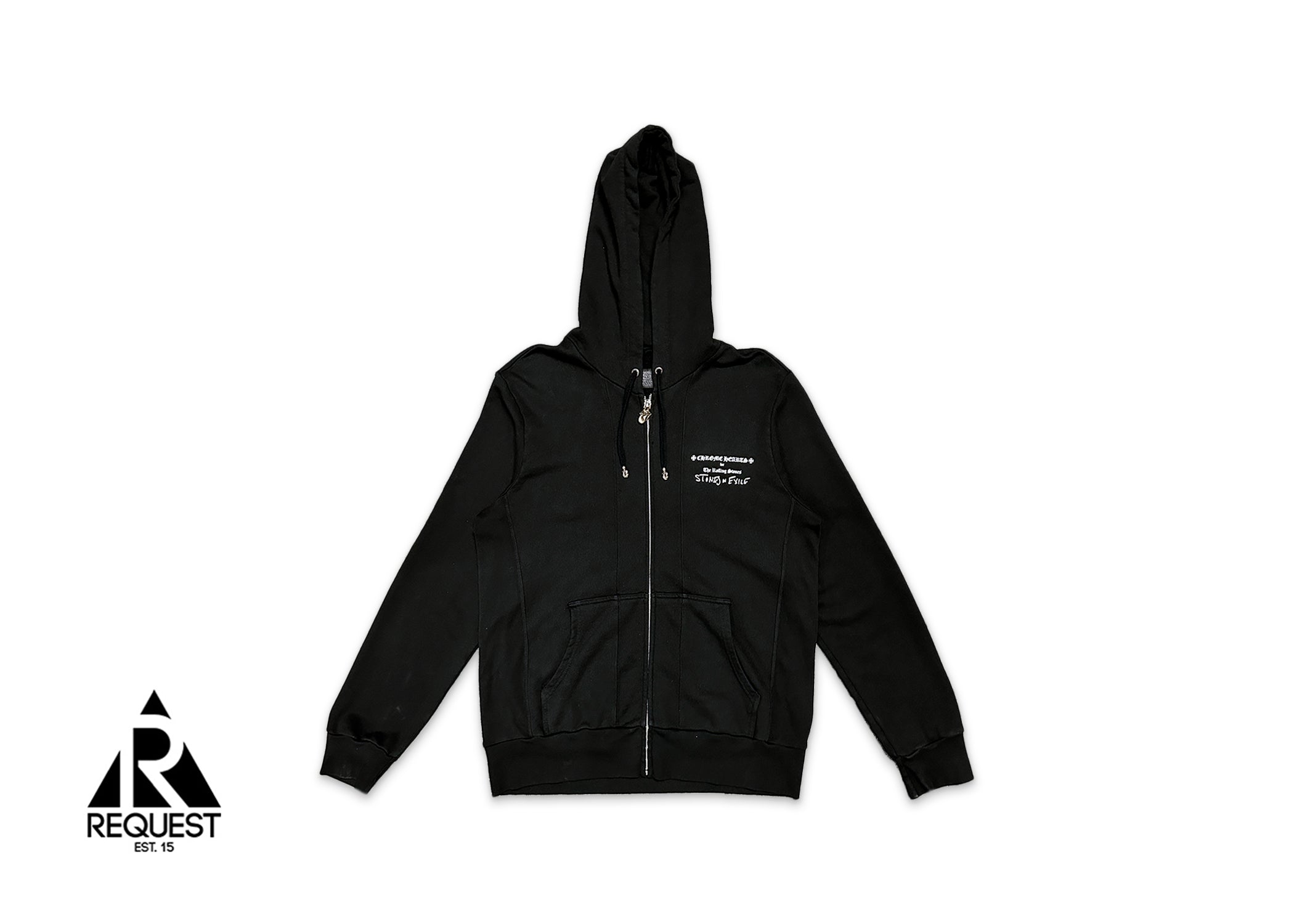 Chrome Hearts, Stones In Exile Rolling Stone Zip Up "Black"