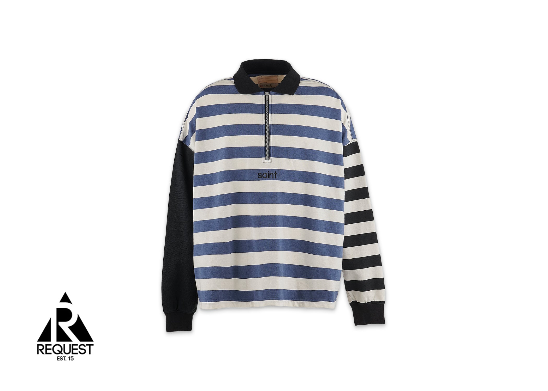 Saint Michael x Shermer Academy Border Rugby "Blue"