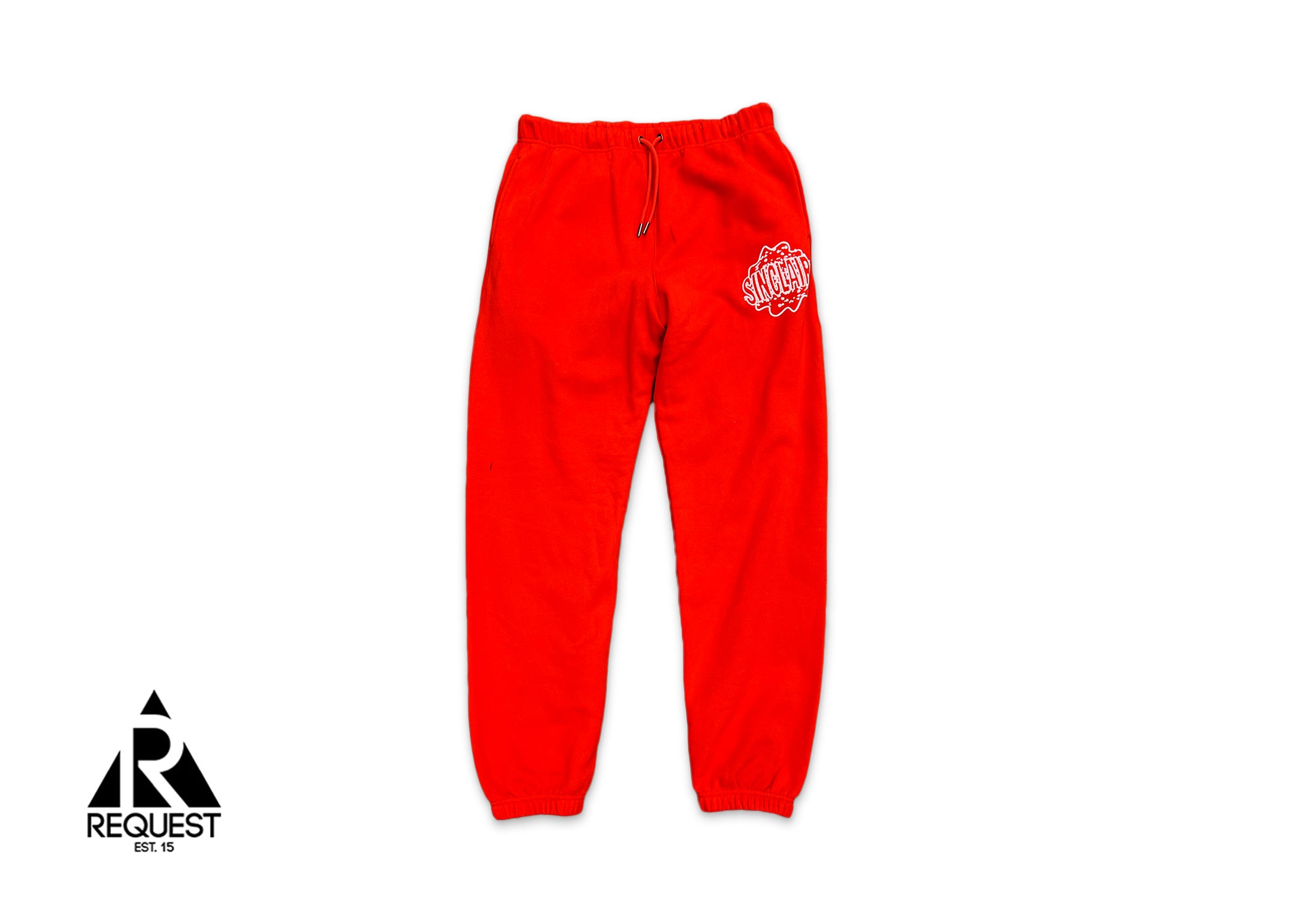 Sinclair Virus Logo Sweatpants "Red"