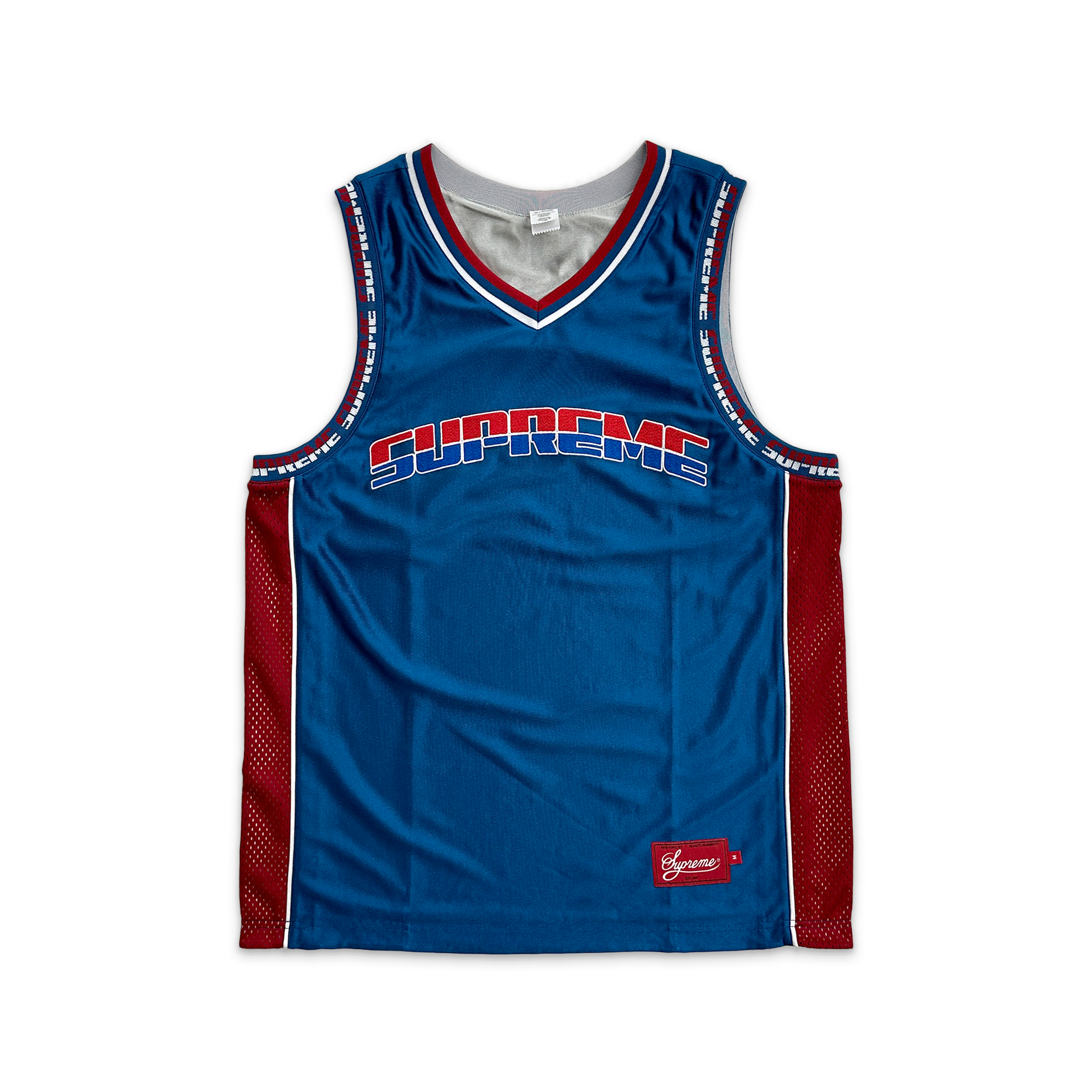 Supreme, Reversible Basketball Jersey "Royal"