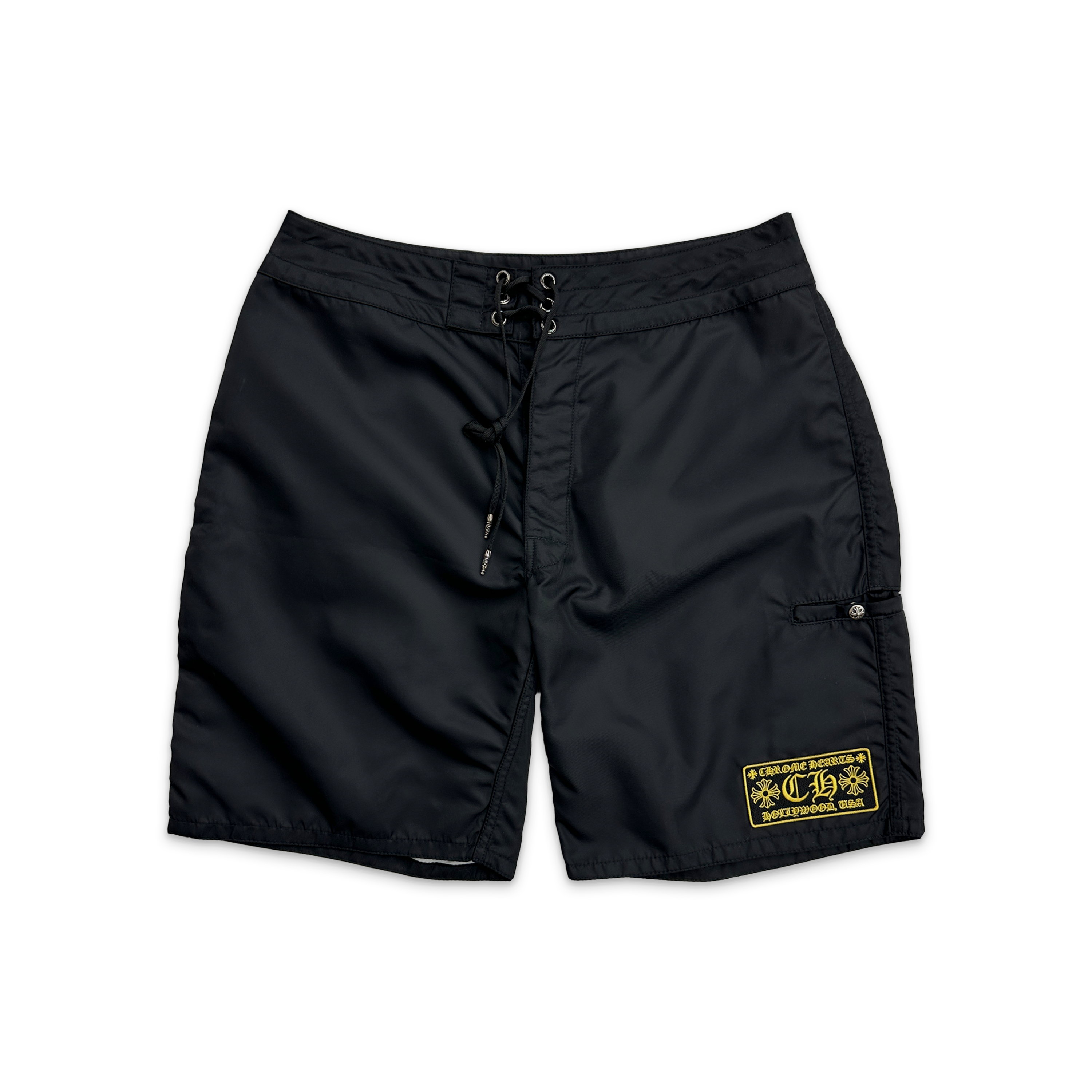 Chrome Hearts, Patch Nylon Shorts "Black"