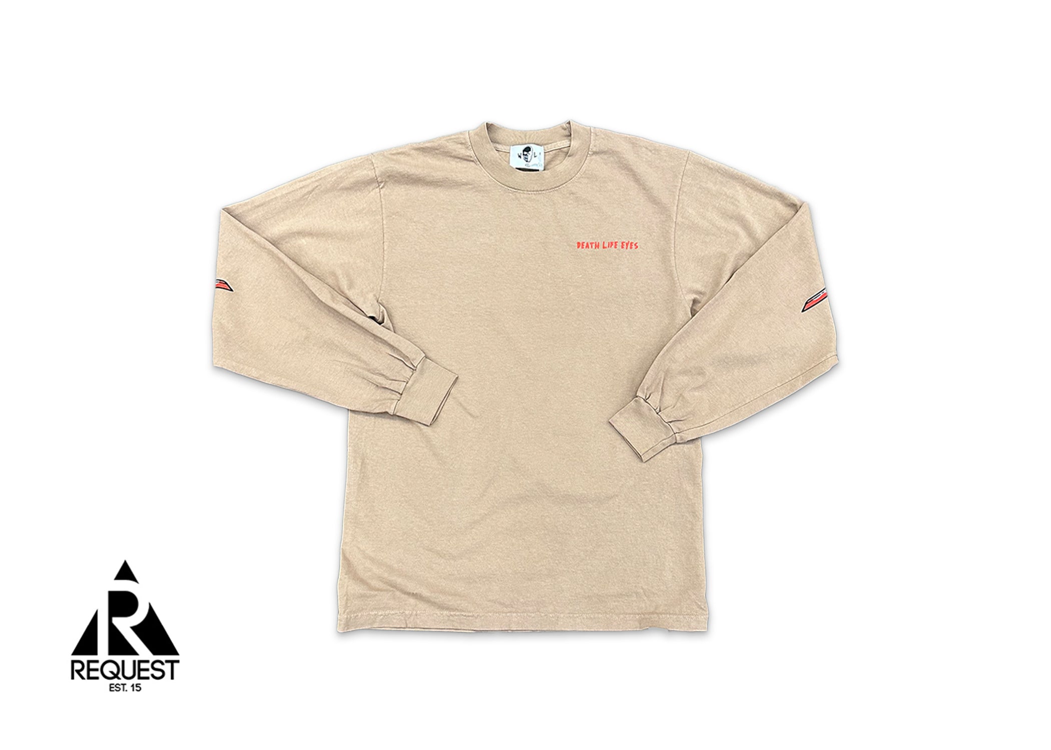 Warren Lotas Double Samurai L/S Tee "Faded Brown"
