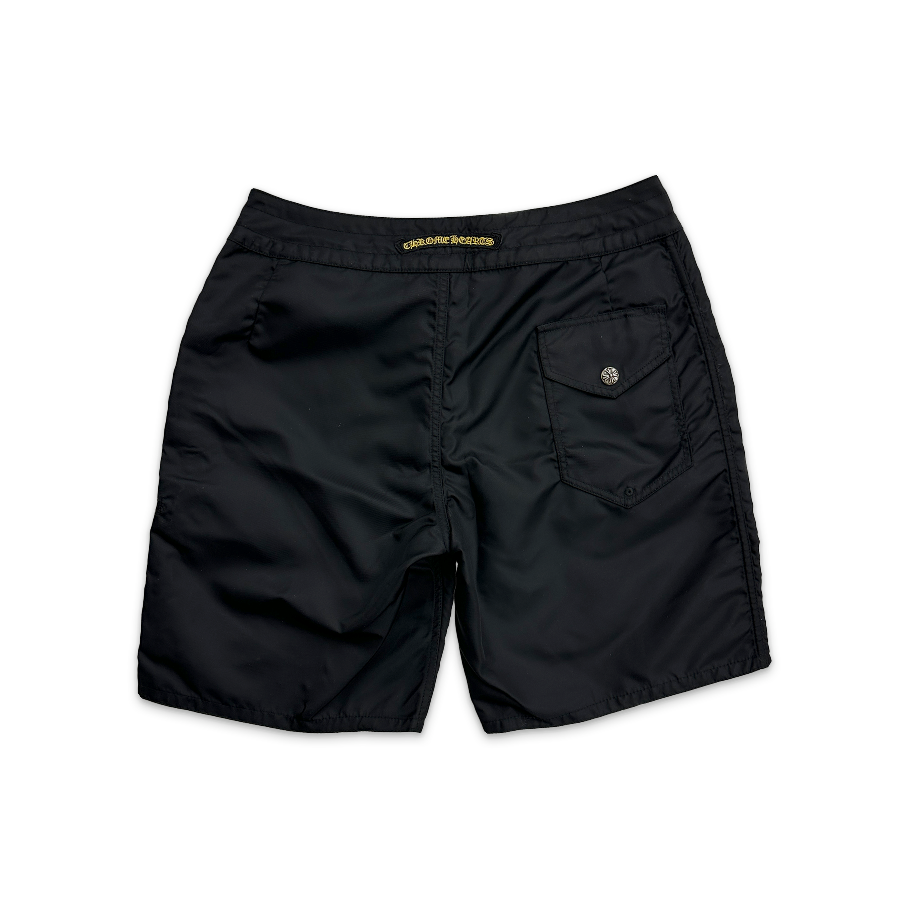 Chrome Hearts, Patch Nylon Shorts "Black"