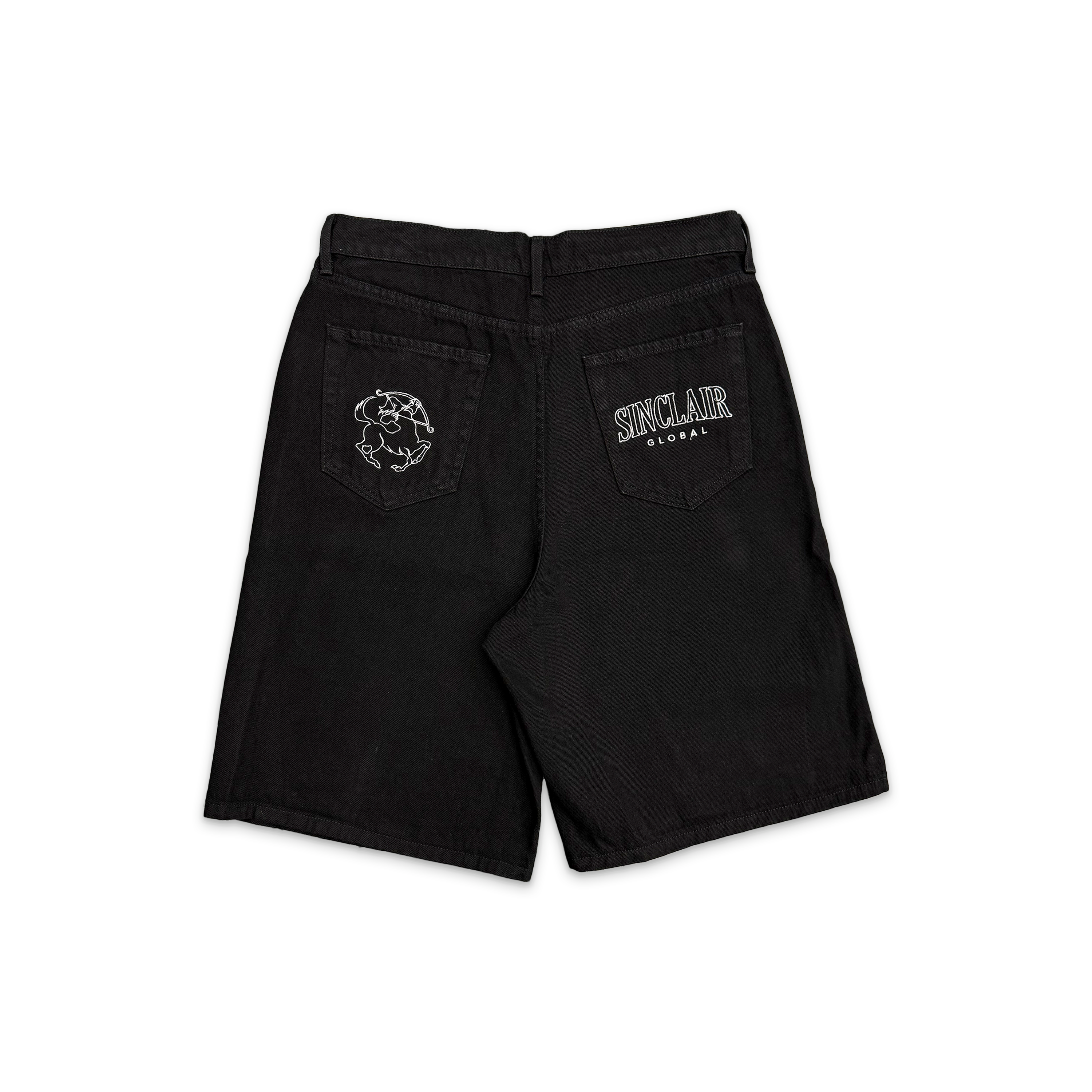 Sinclair, Denim Shorts "Black"