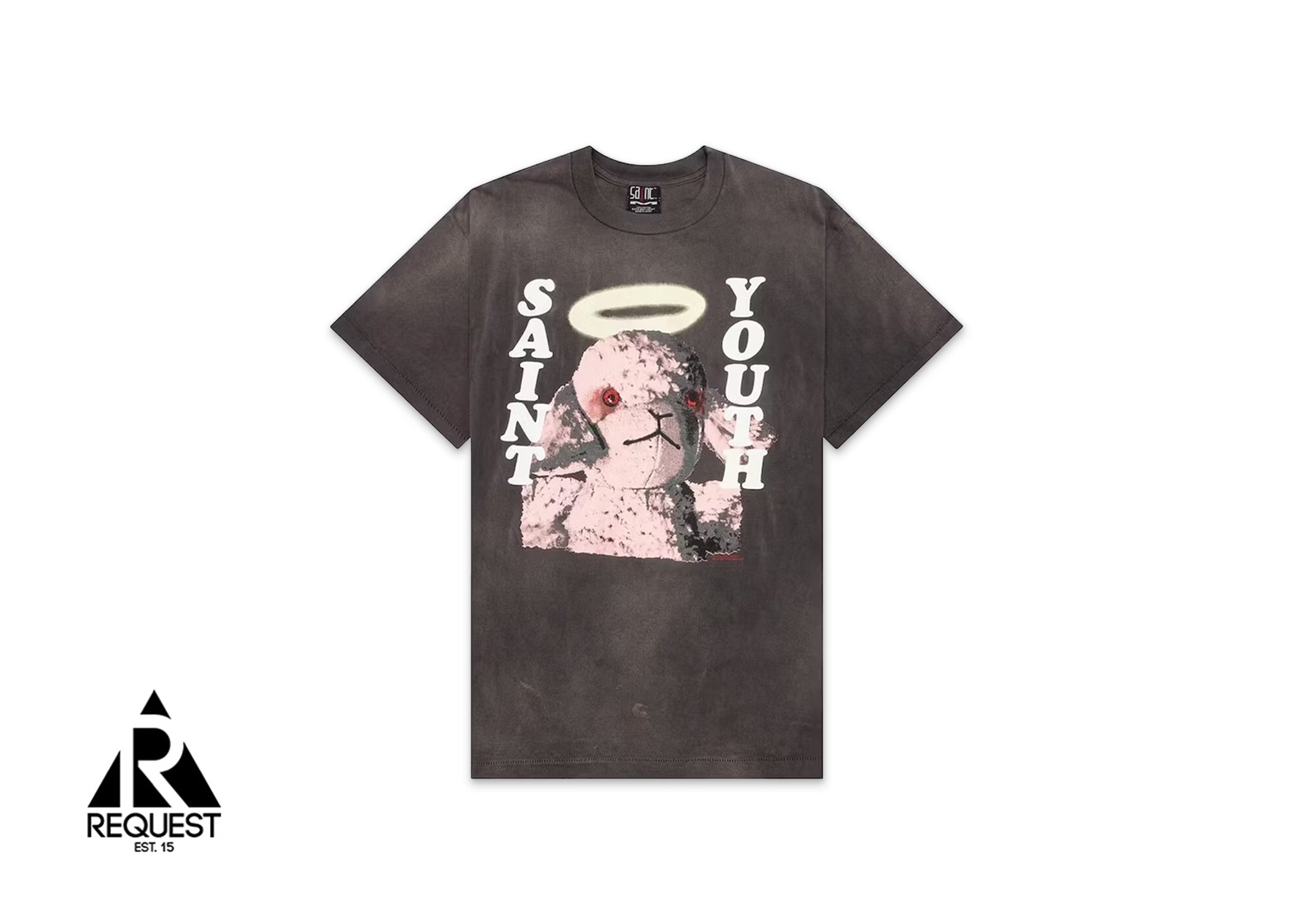 Saint Michael Saint Youth Pink Sheep Tee "Vintage Black"