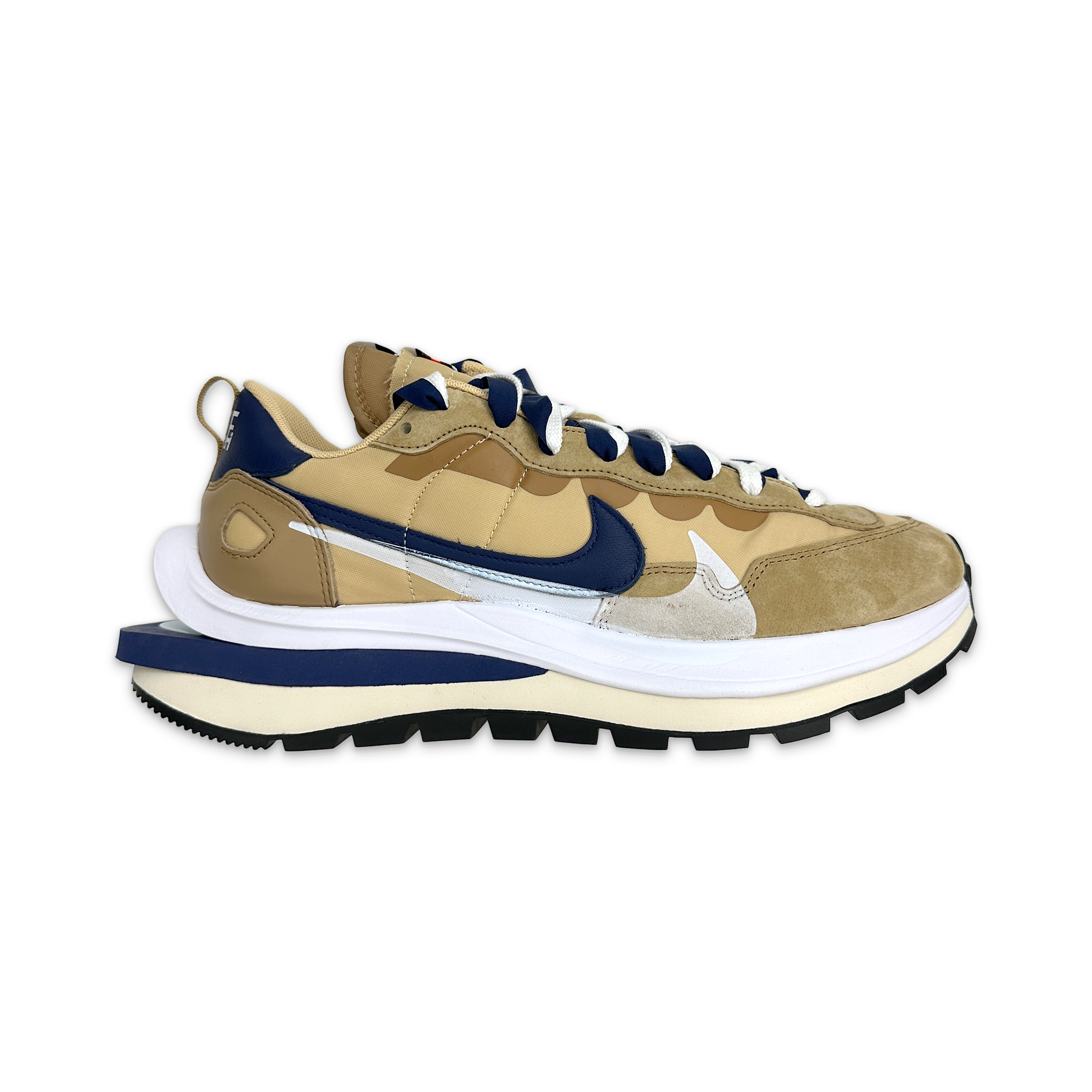 Request, Nike Sacai Vaporwaffle “Sesame Blue Void”