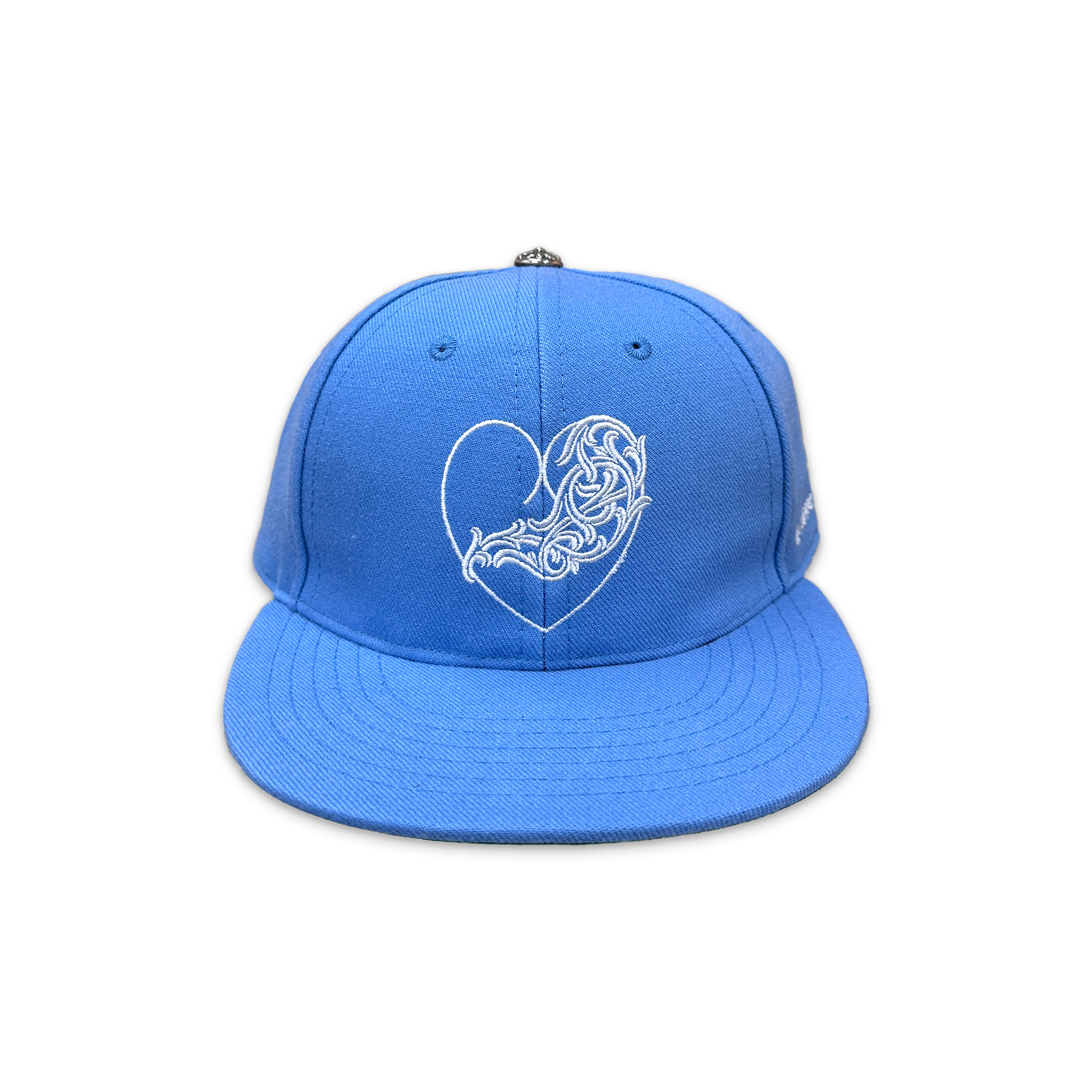 Sacred Heart Fitted Hat "Baby Blue"