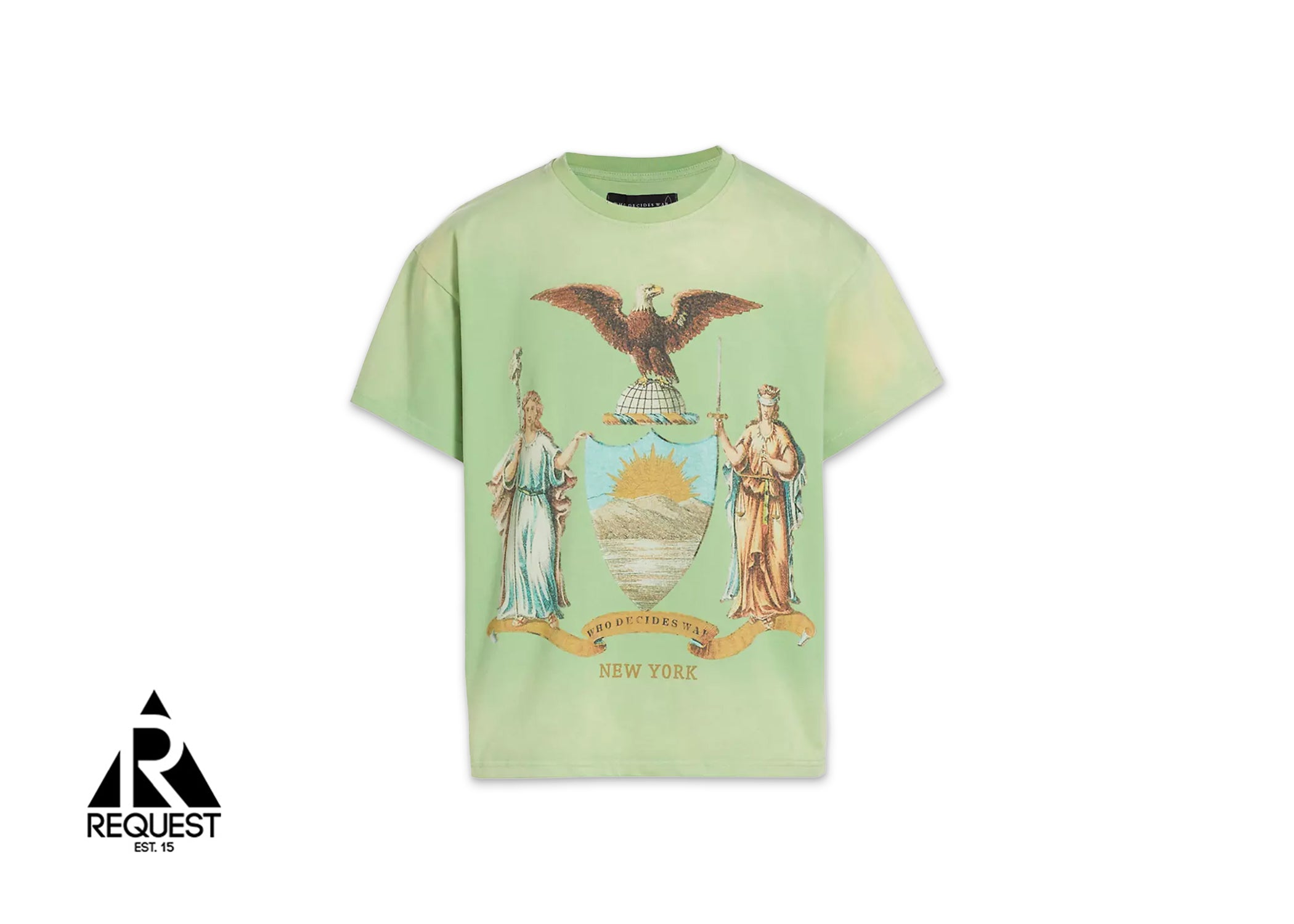 Who Decides War Crest Tee “Sage”
