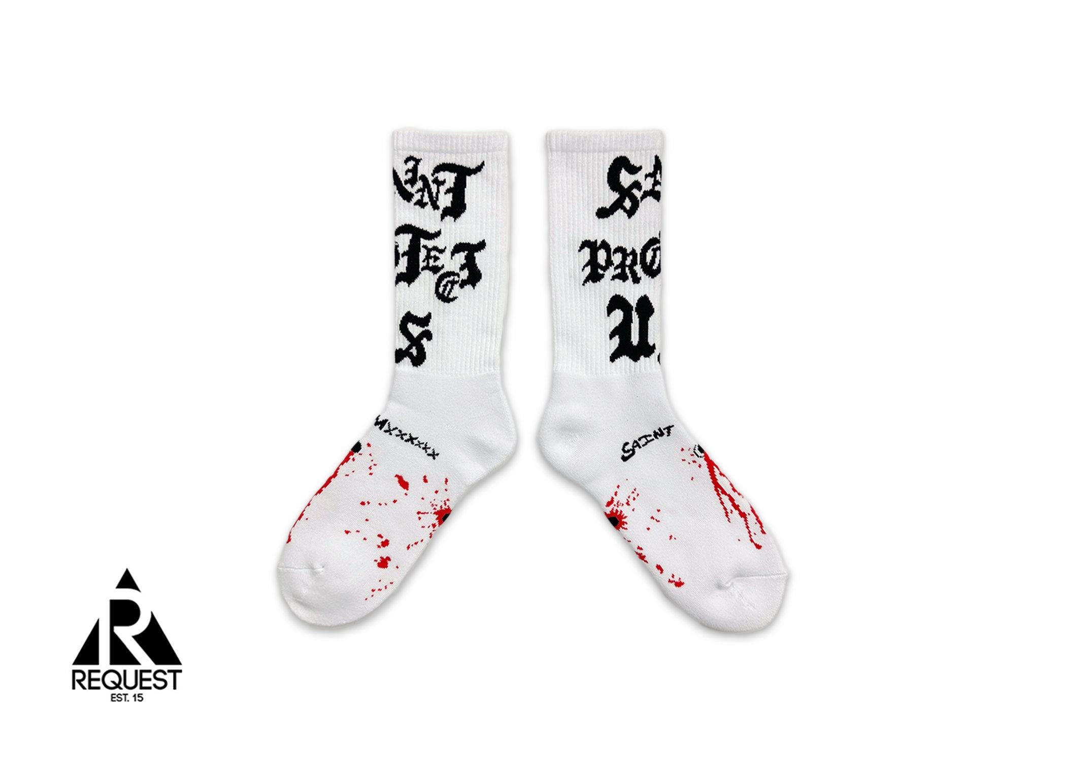 Saint Michael, Protect Socks "White"