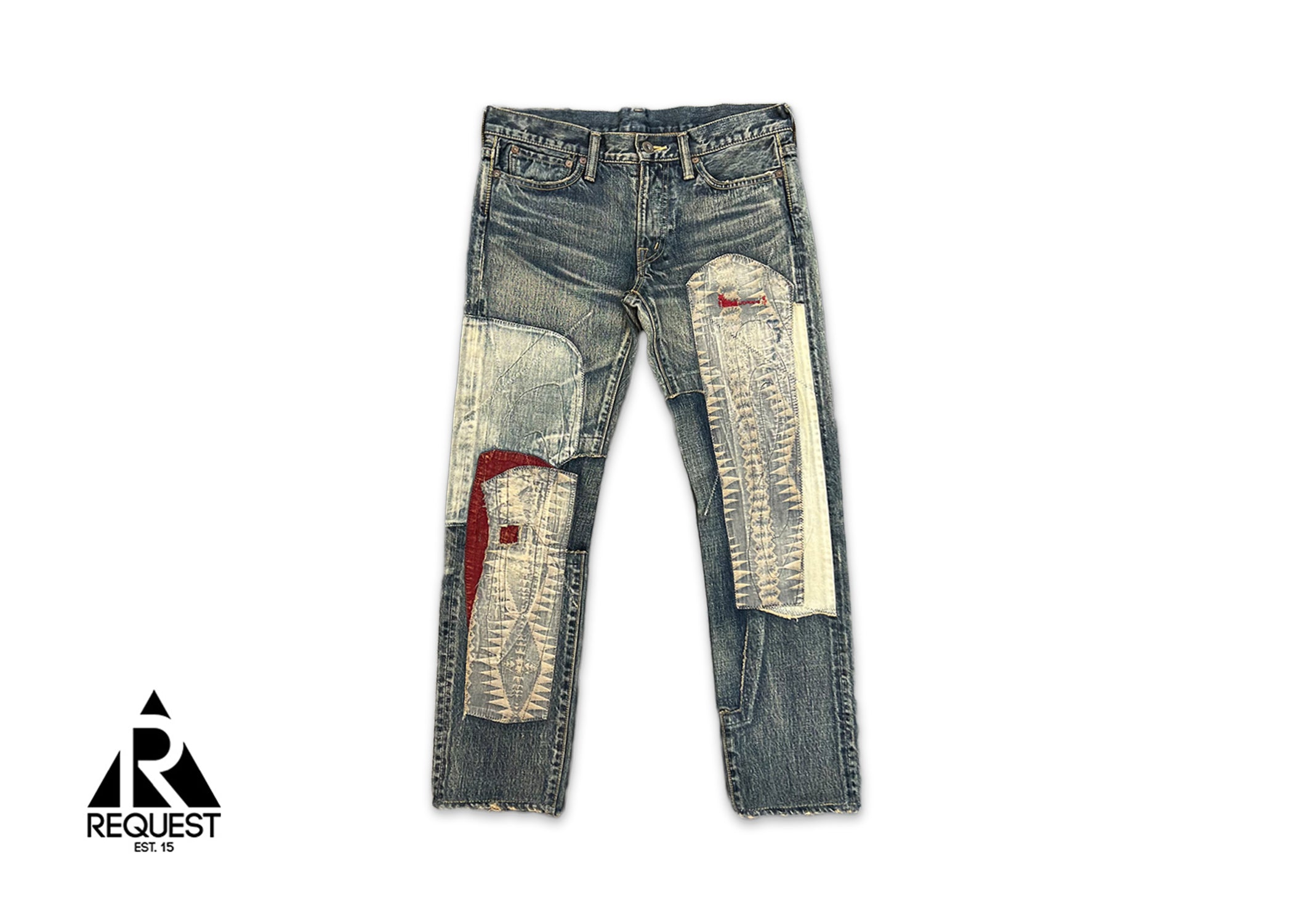 Kapital, Sashiko Patchwork Denim "Vintage Wash"