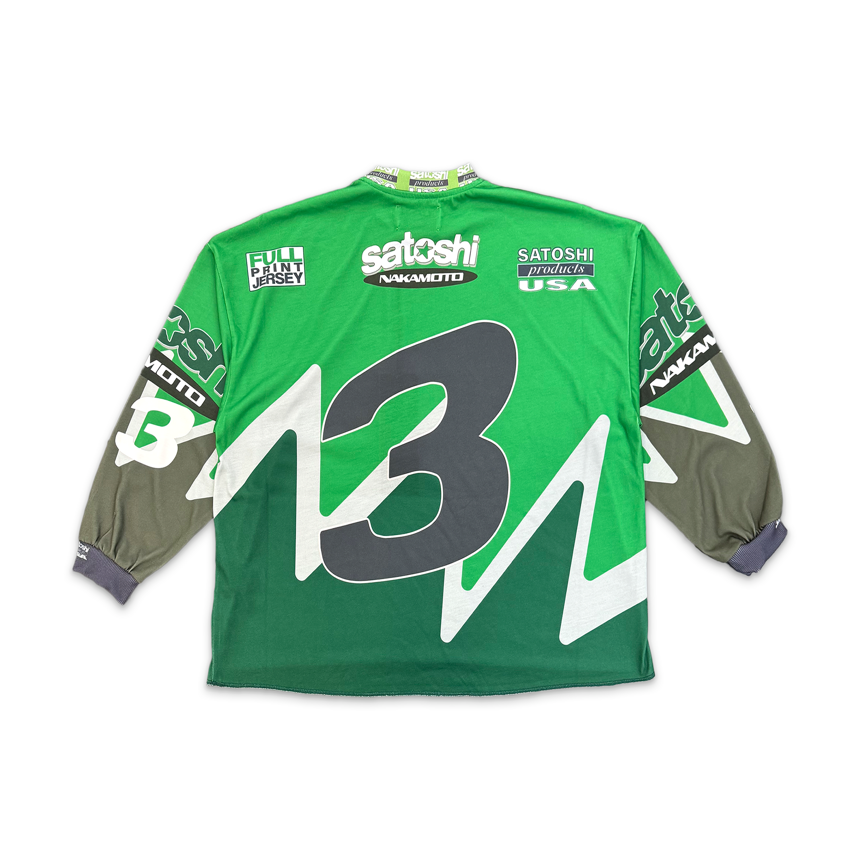 Satoshi Nakamoto, Speedway L/S Jersey "Green"