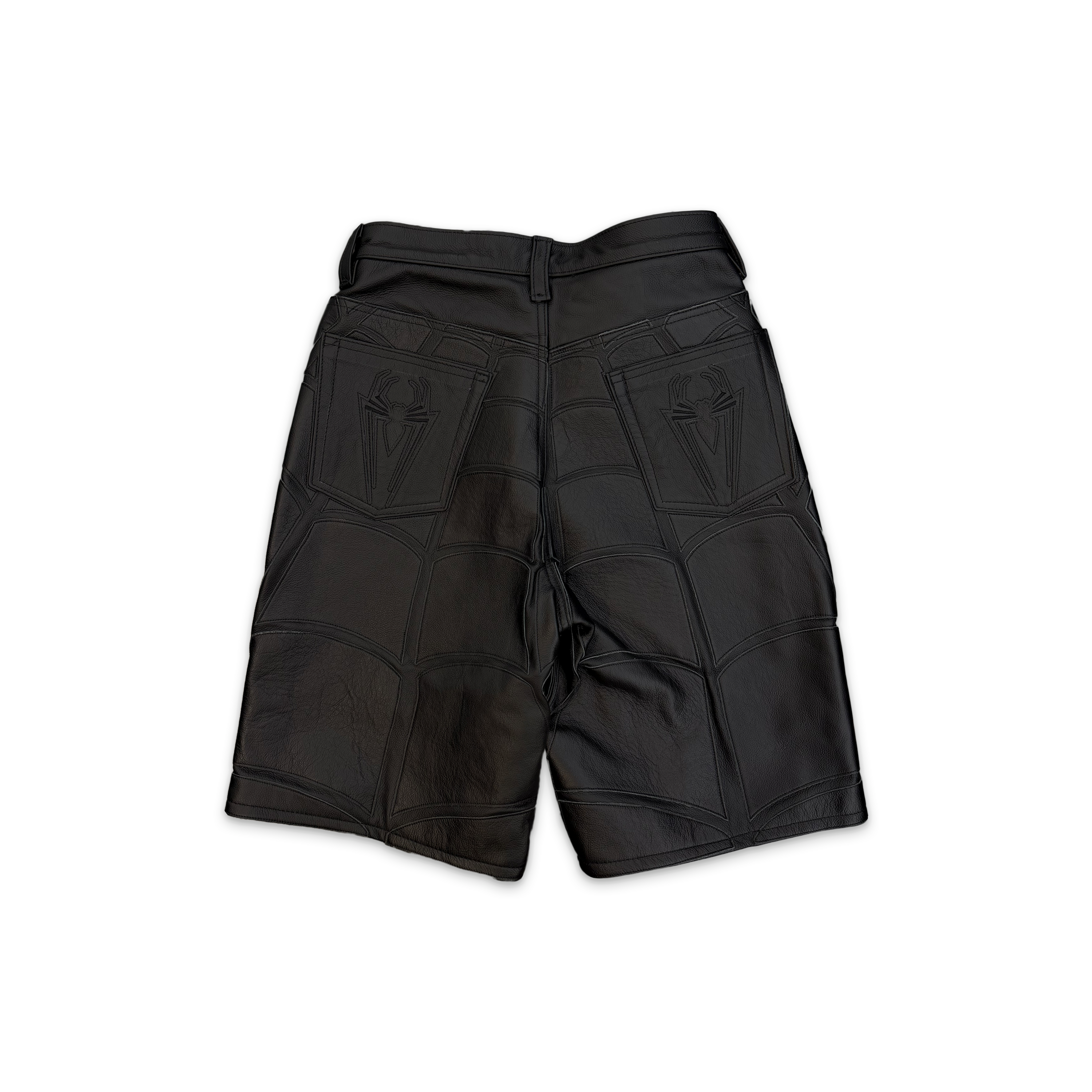 Vanson Leathers Spider-Man Shorts "Black"
