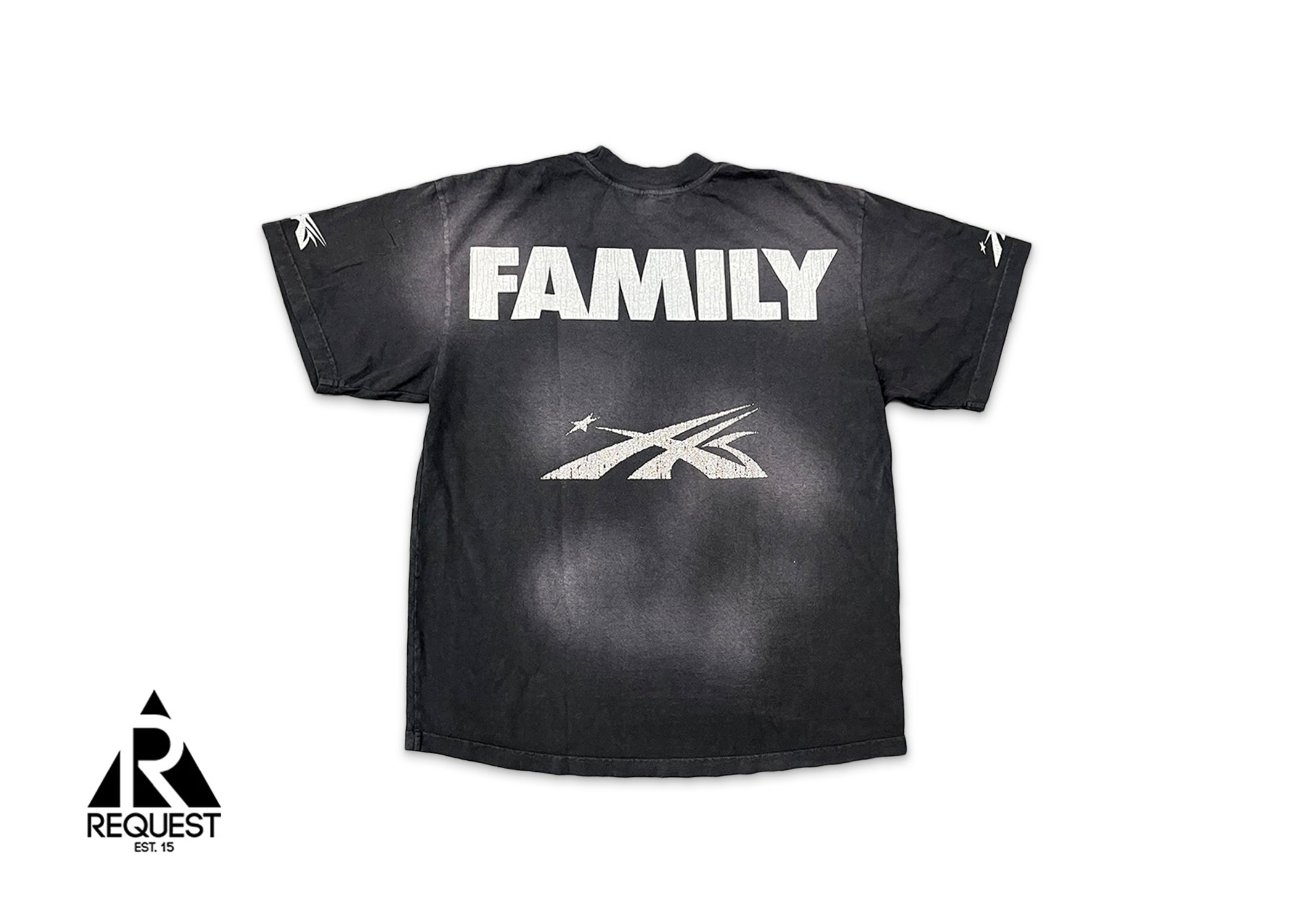Sports Family Tee Glitter "Black"