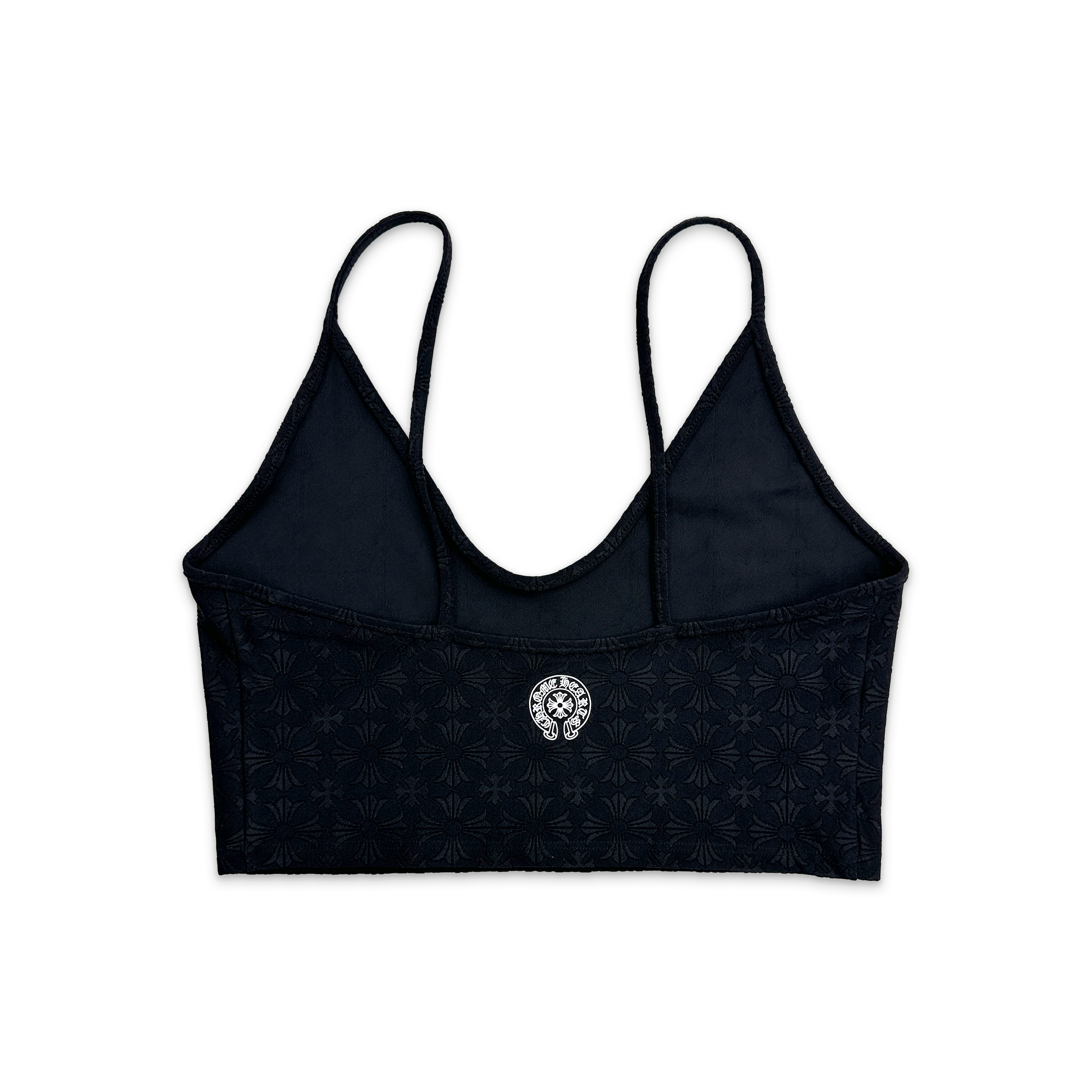 Chrome Hearts, Motif Spaghetti Strap Top "Black" (W)