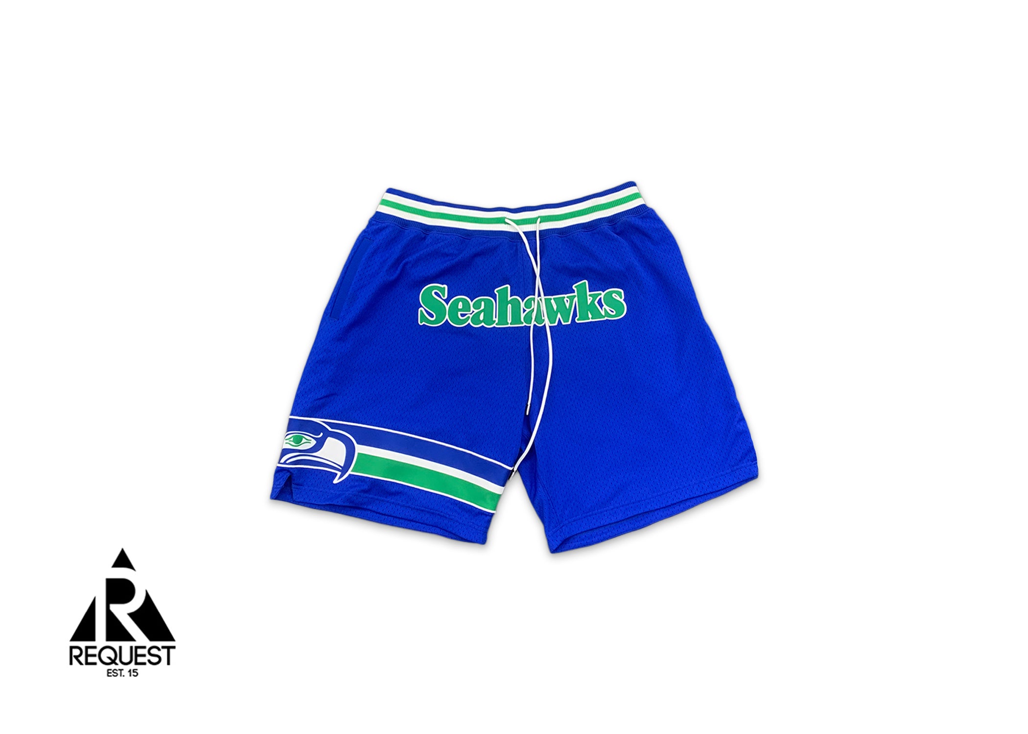 Request, Throwback Shorts "Seattle Seahawks"