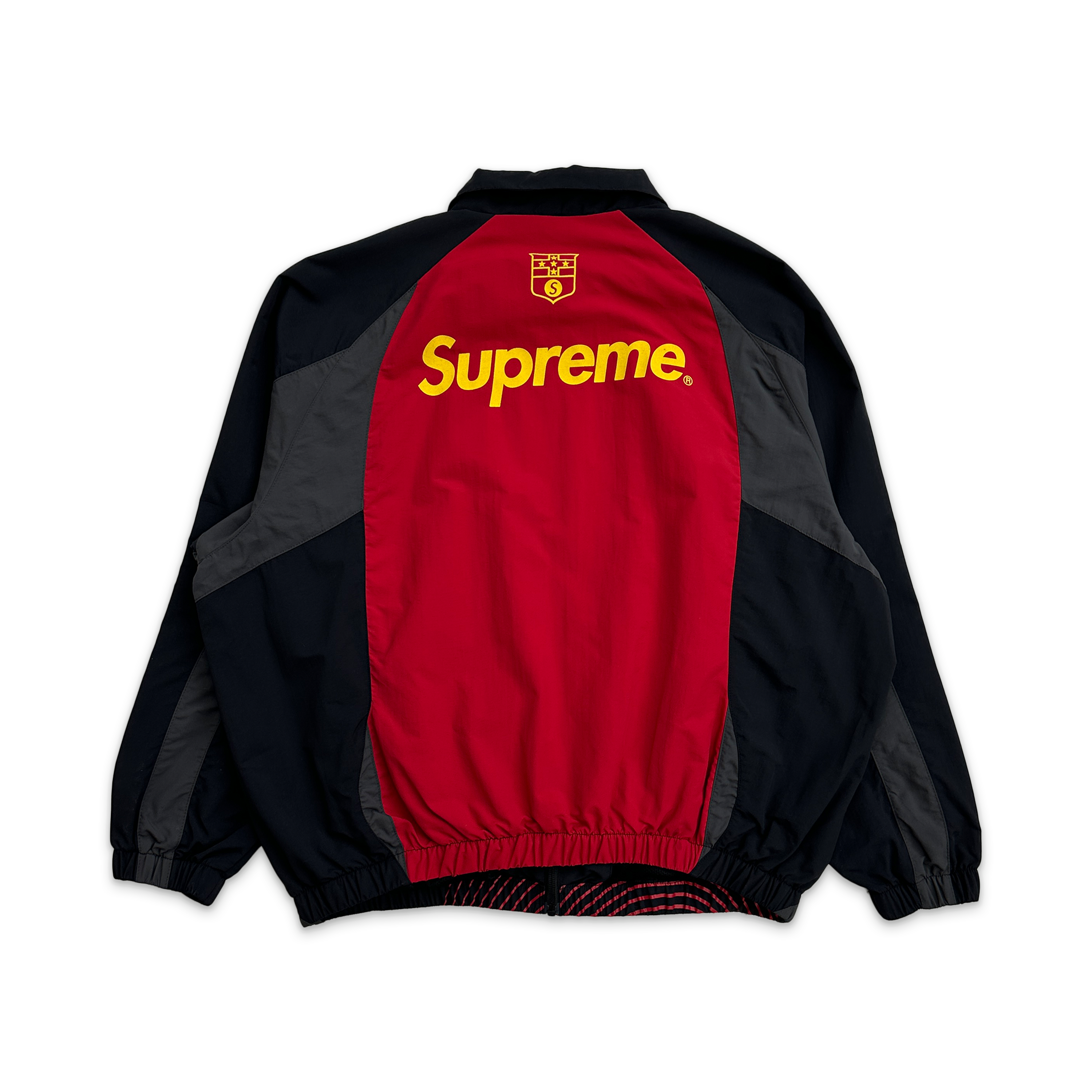 Supreme, S Logo Track Jacket (FW24) "Black"