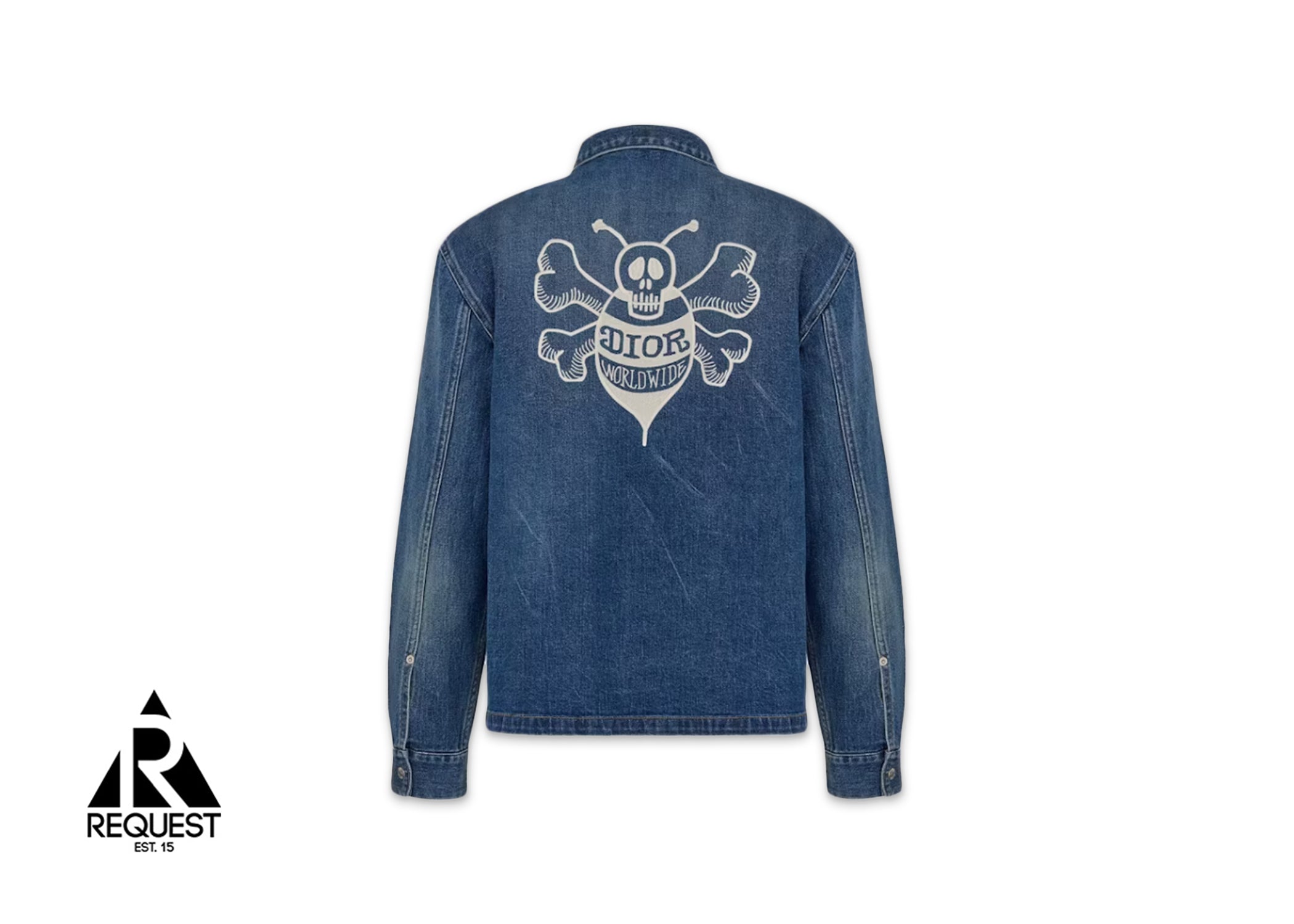 Dior And Shawn Denim Overshirt "Blue"