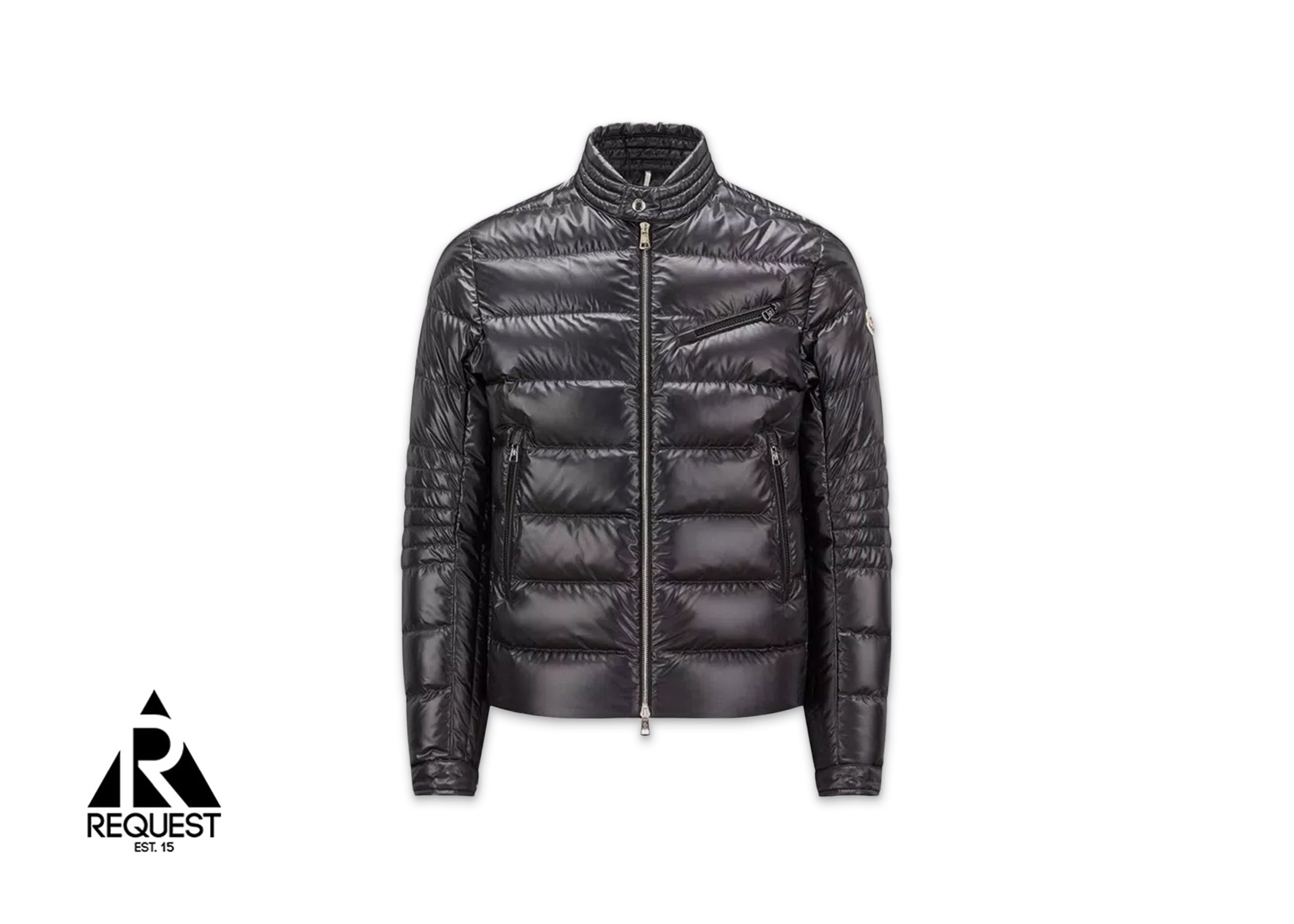 Moncler Authie Short Down Jacket "Black"