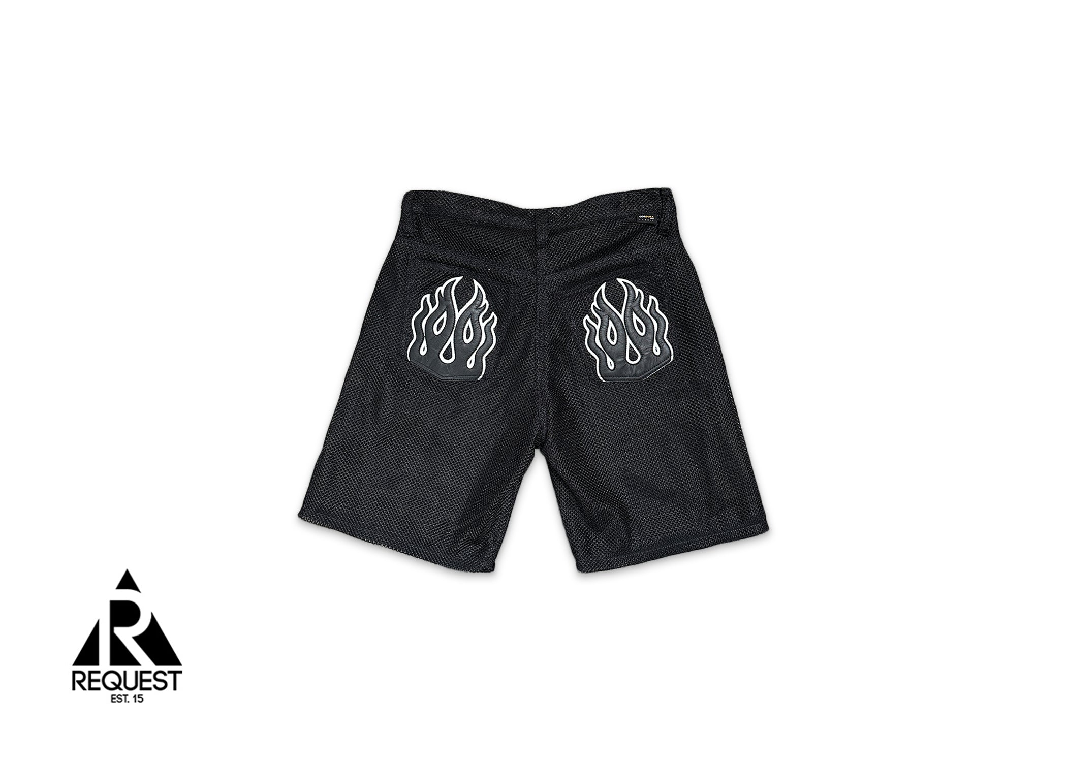 Supreme, Vanson Leathers Cordura Mesh Shorts "Black"