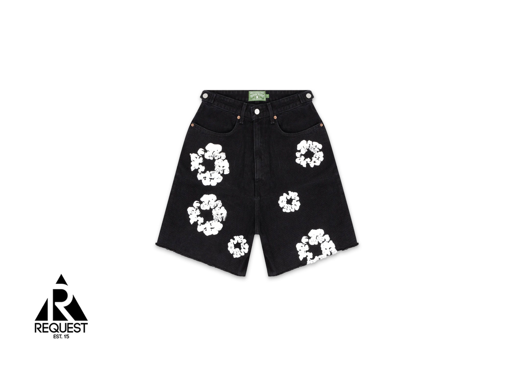 お値下通販 Denim Tears Cotton Wreath Shorts Black - パンツ