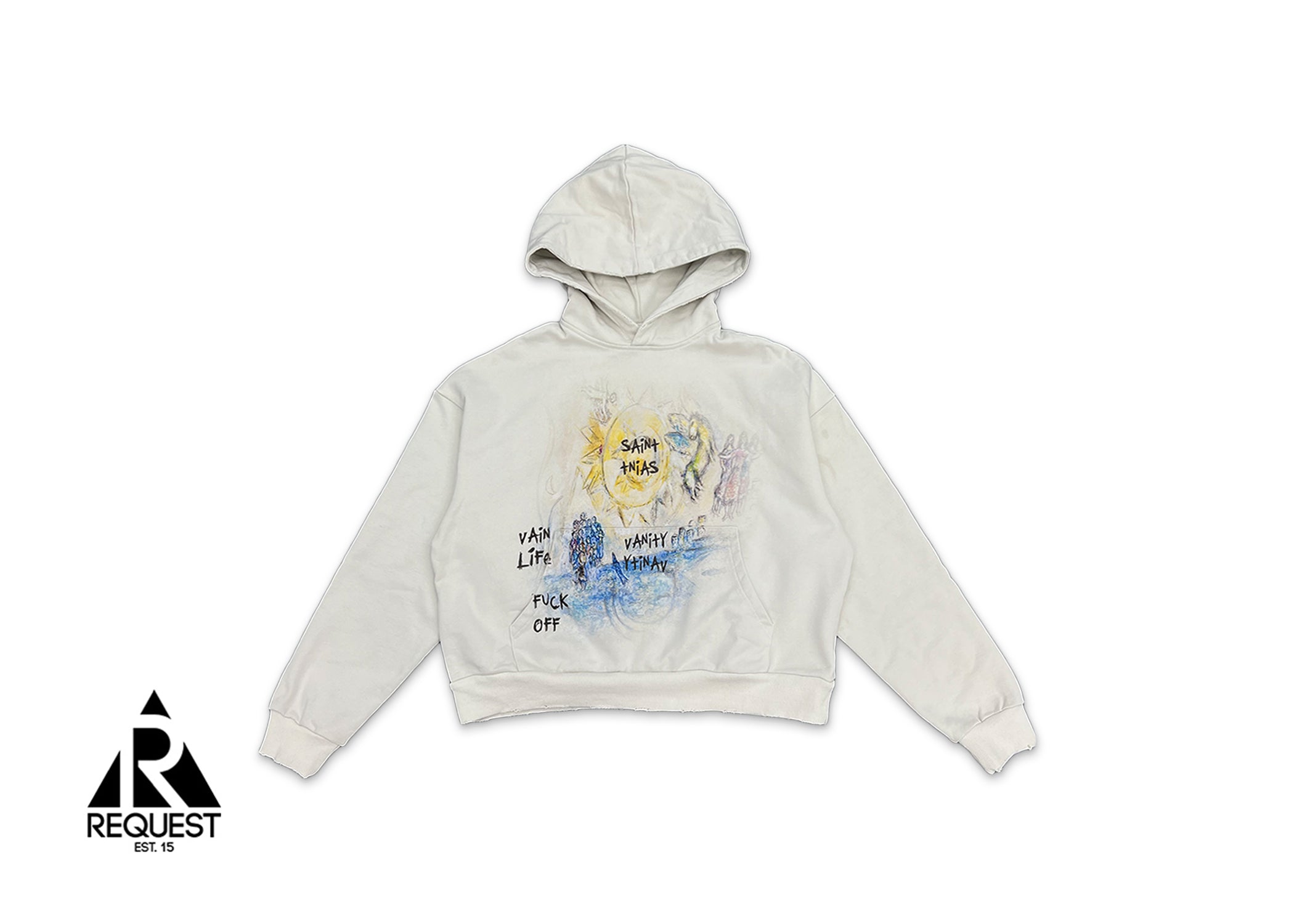Saint Vanity, Vain Life Hoodie "Cream"