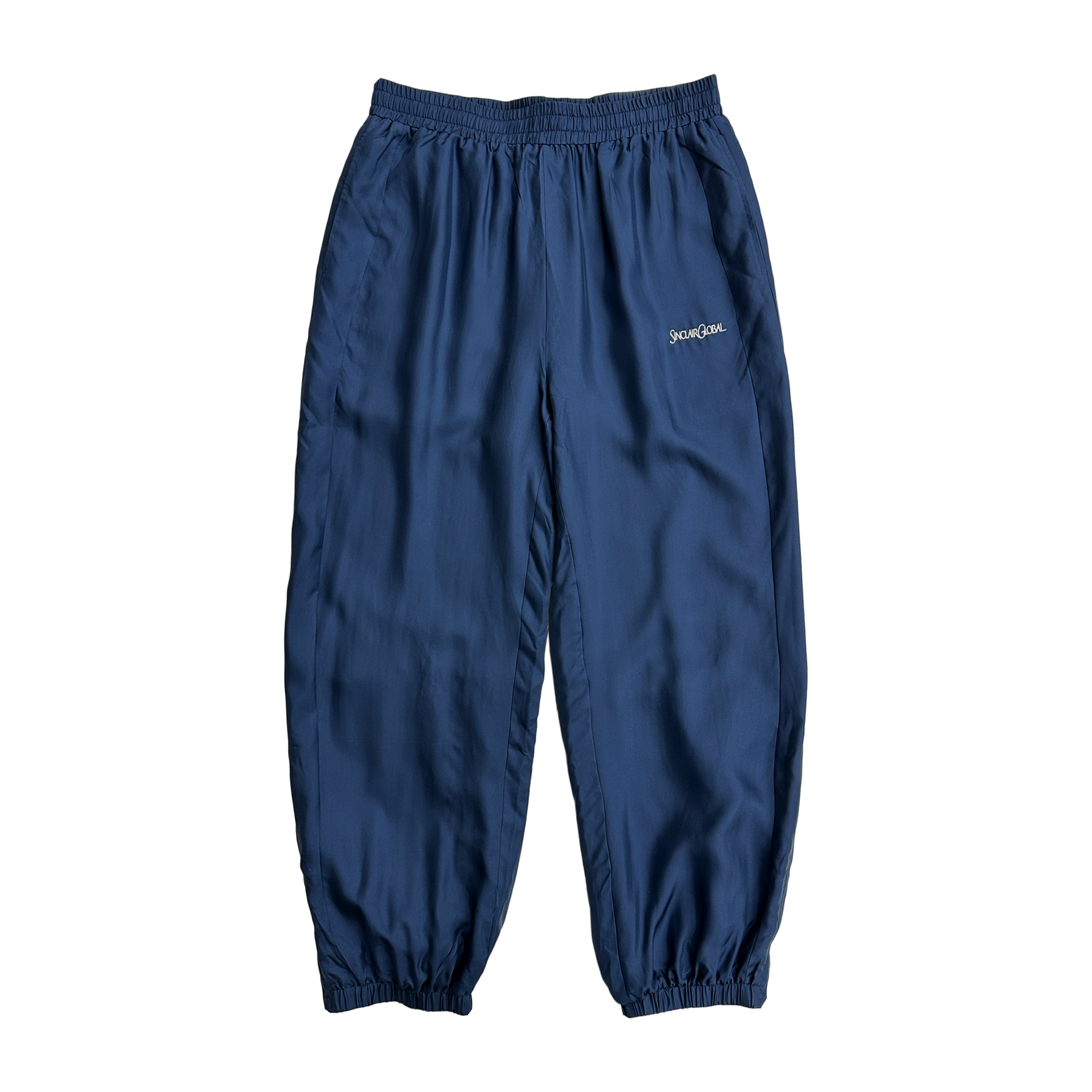 Sinclair, Silk Track Pants "Navy"